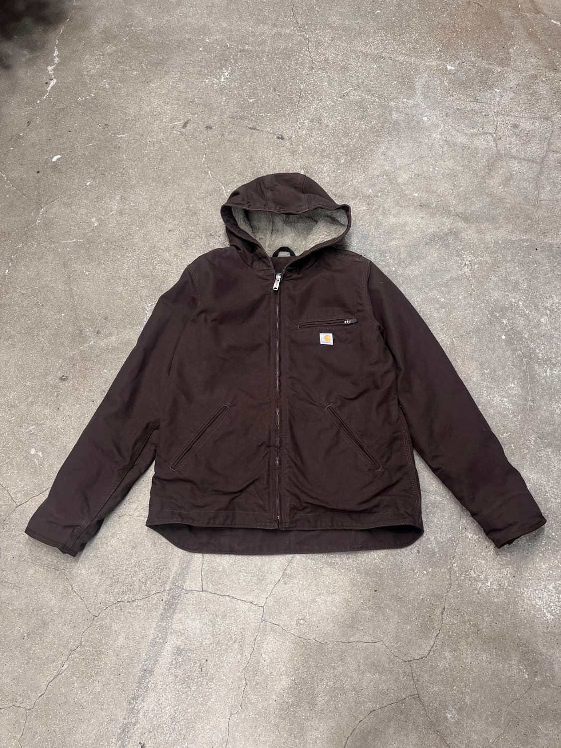 칼하트 셰르파 후드 덕 자켓 상품이미지1