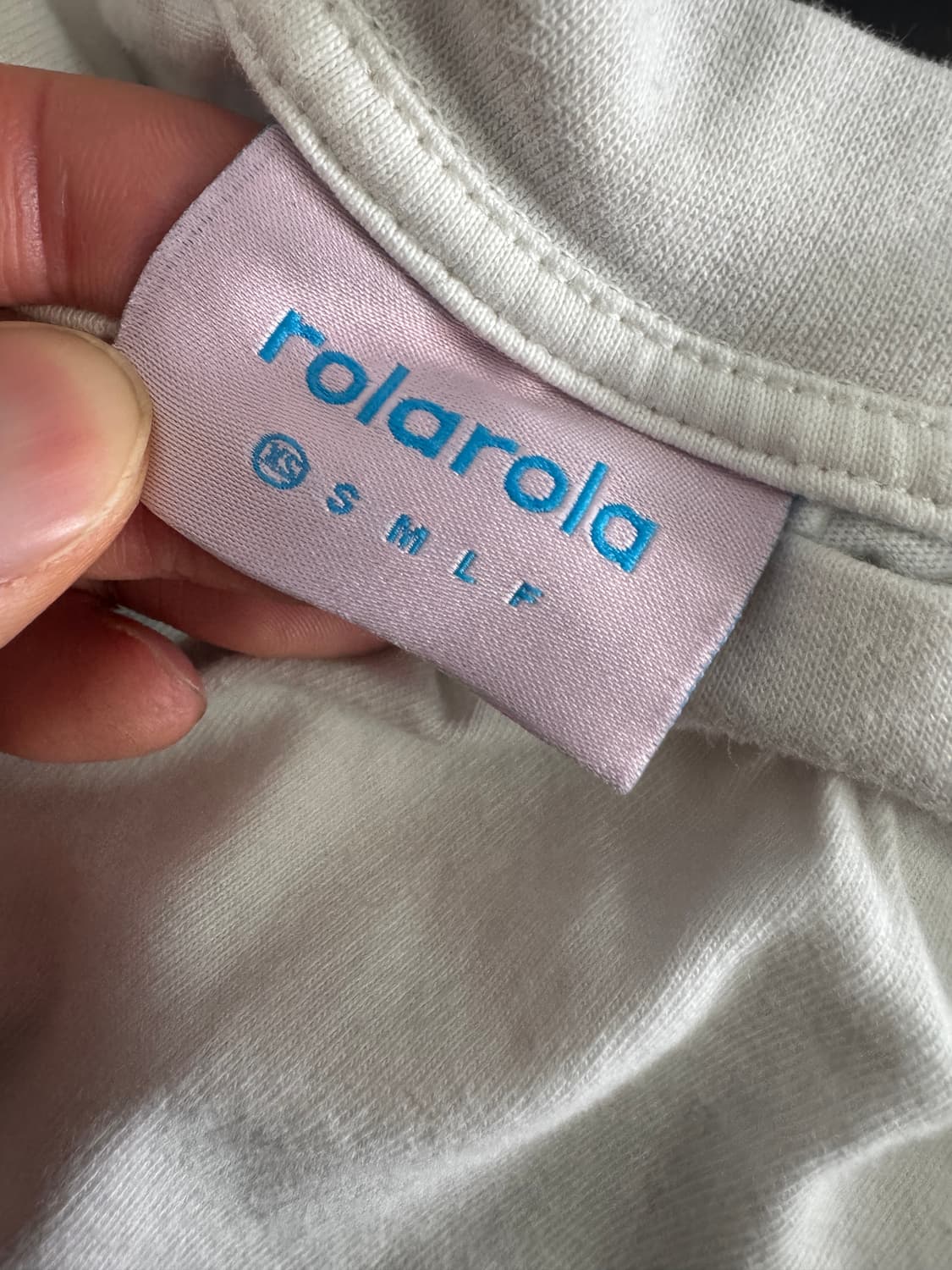 희귀!! 여성 로라로라 ROLAROLA 크롭 반팔 티셔츠 xs 상품이미지3