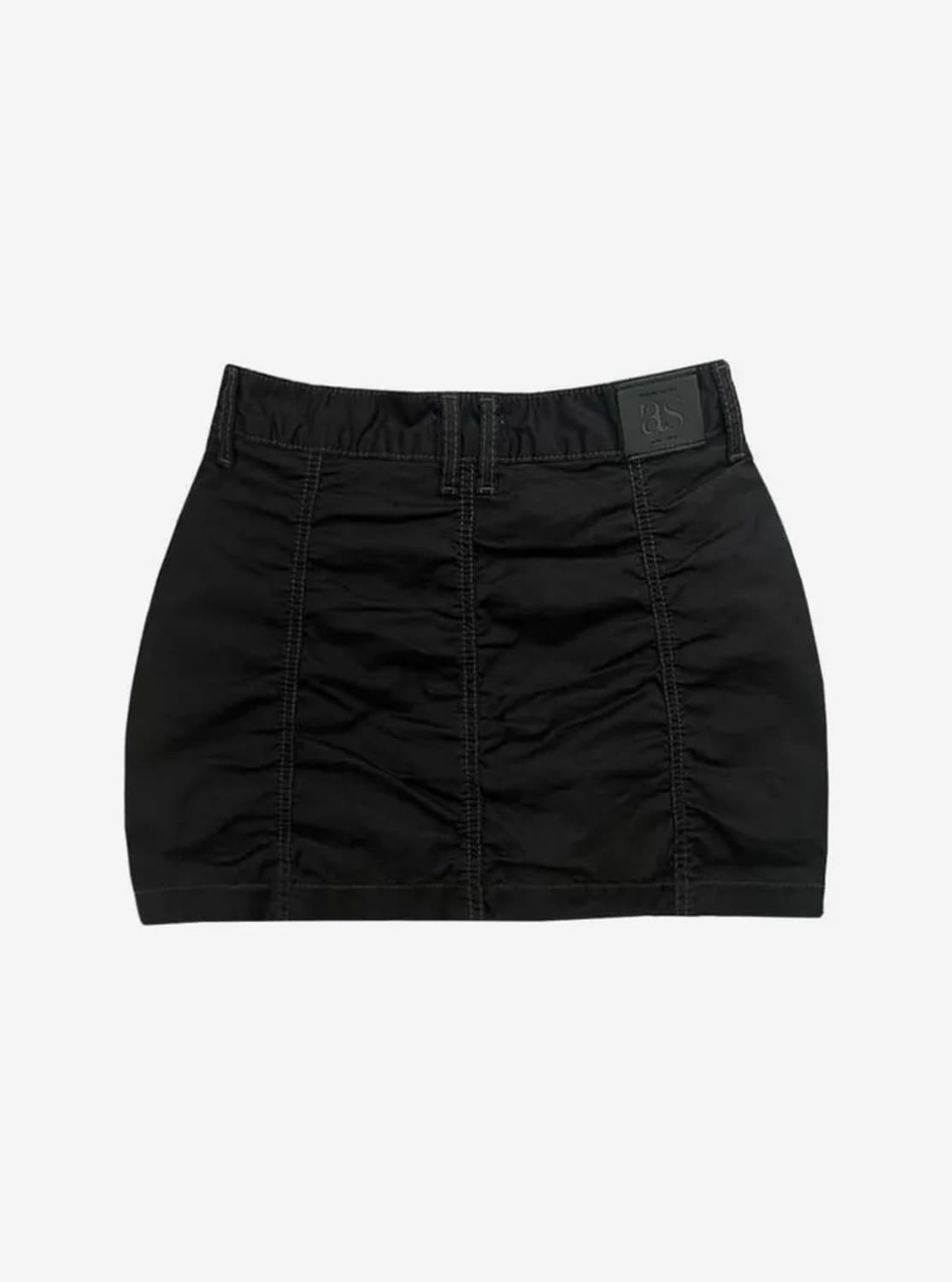 애즈온 벌룬 스커트 블랙 상품이미지3