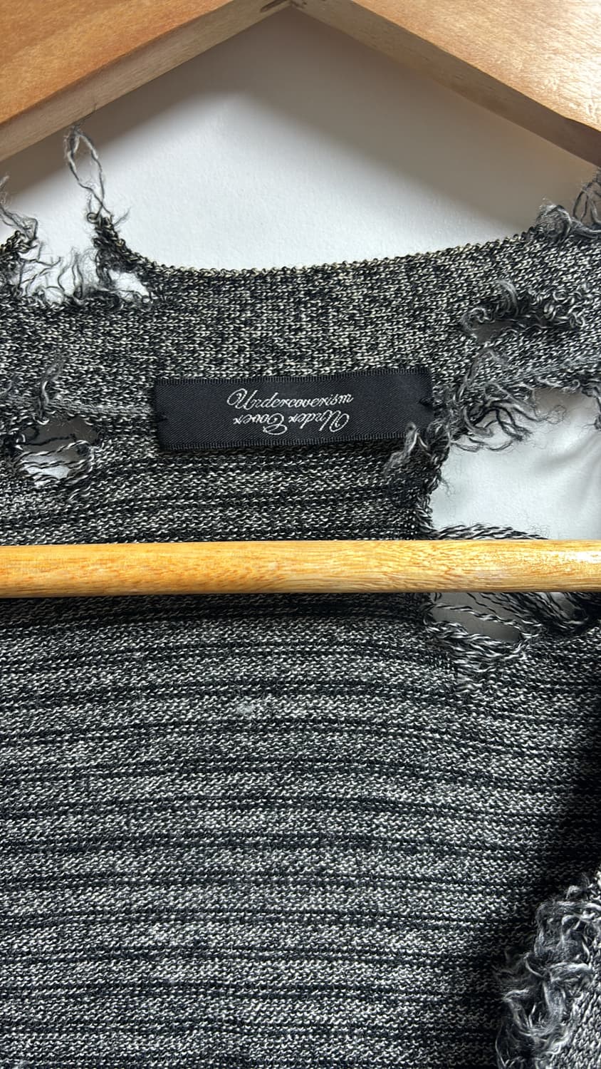 언더커버 스트라이프 디스 가디건 상품이미지5