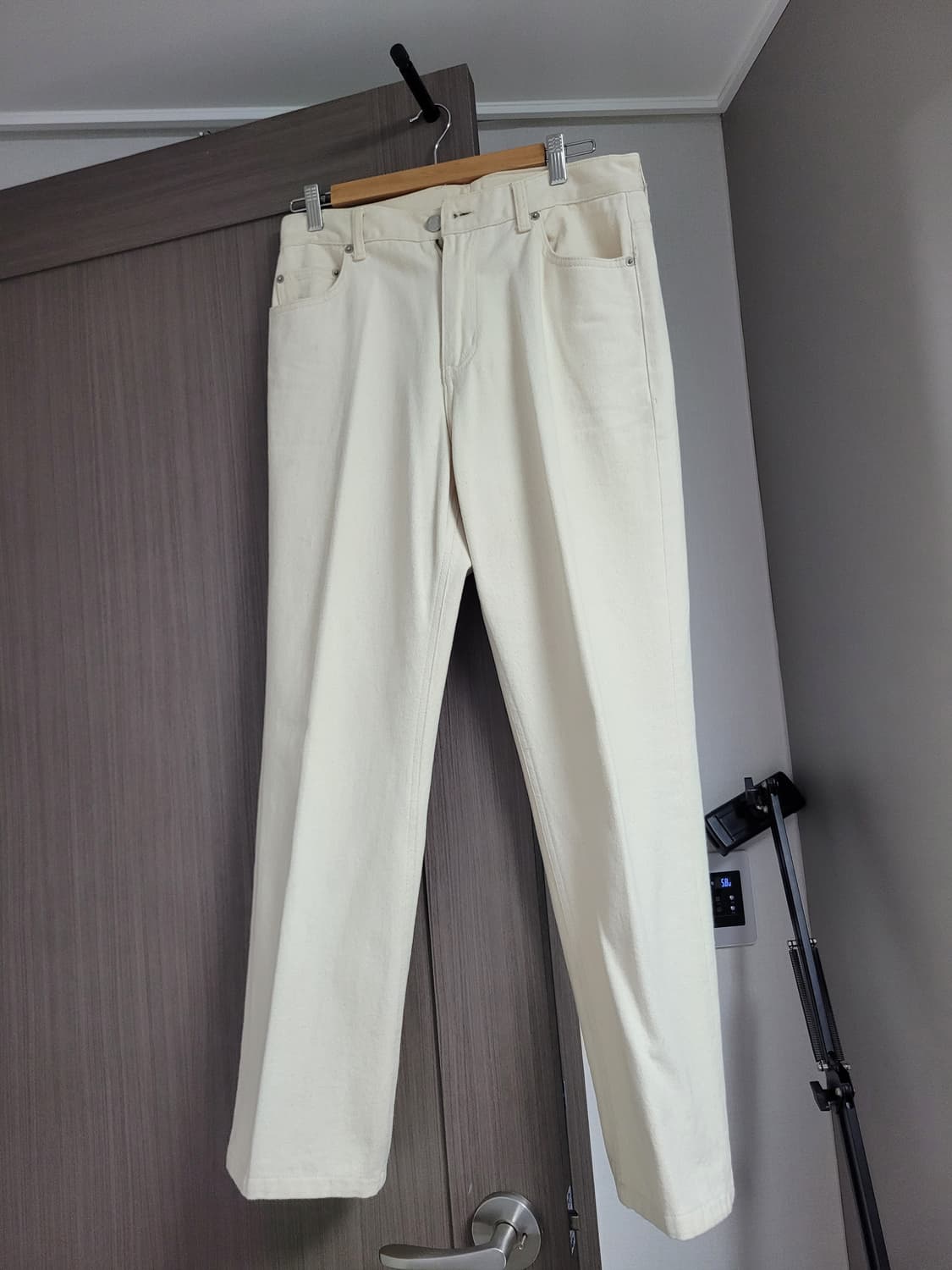 토피 와이드 크림진 31 상품이미지3