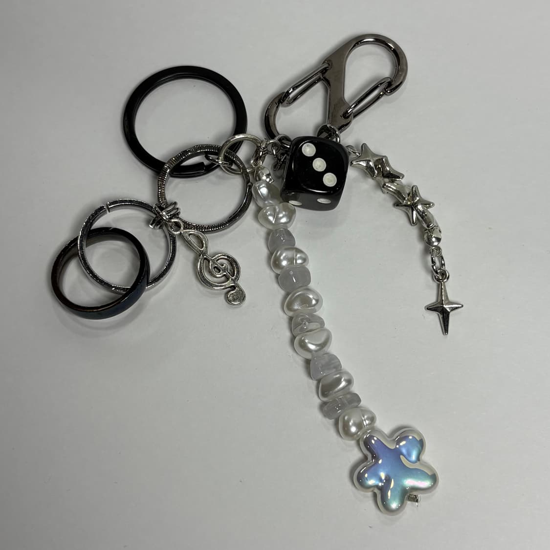 핸드메이드 Black Punk 키링 001 상품이미지1