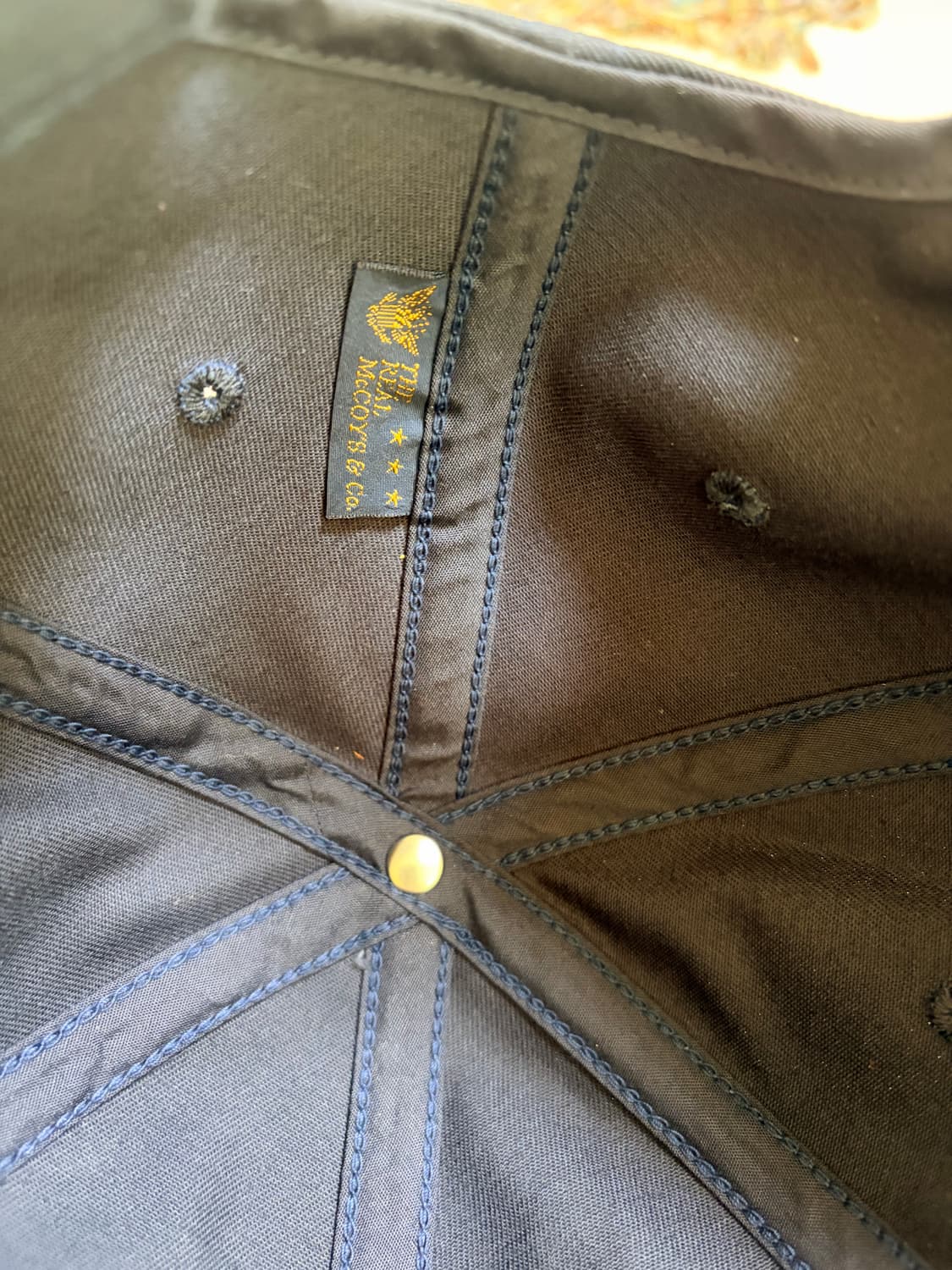 리얼맥코이 로고베이스볼캡 팝니다 상품이미지3