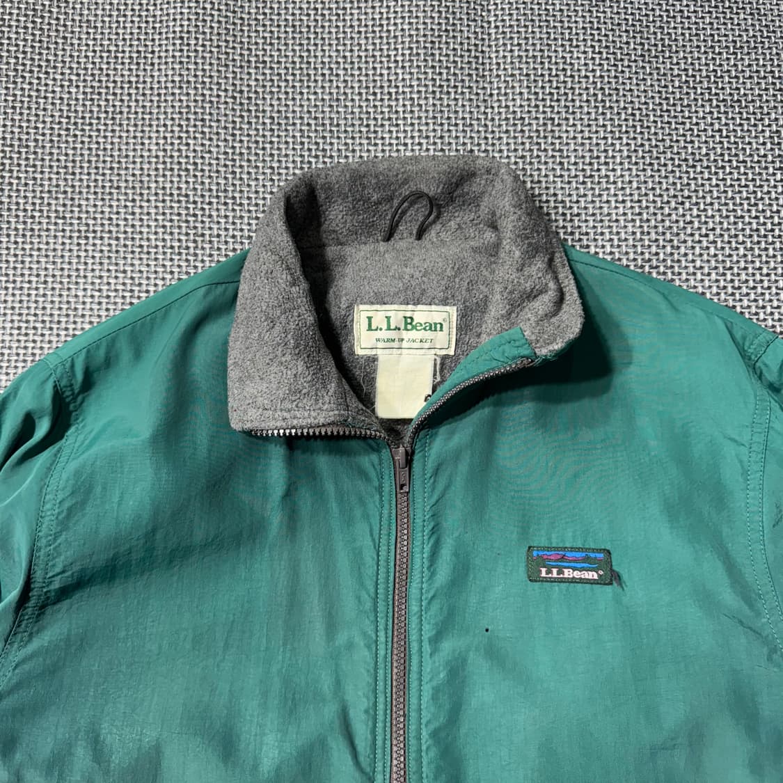 80s 엘엘빈 웜업 자켓 그린 ( 105/OLD-8283 ) 상품이미지2