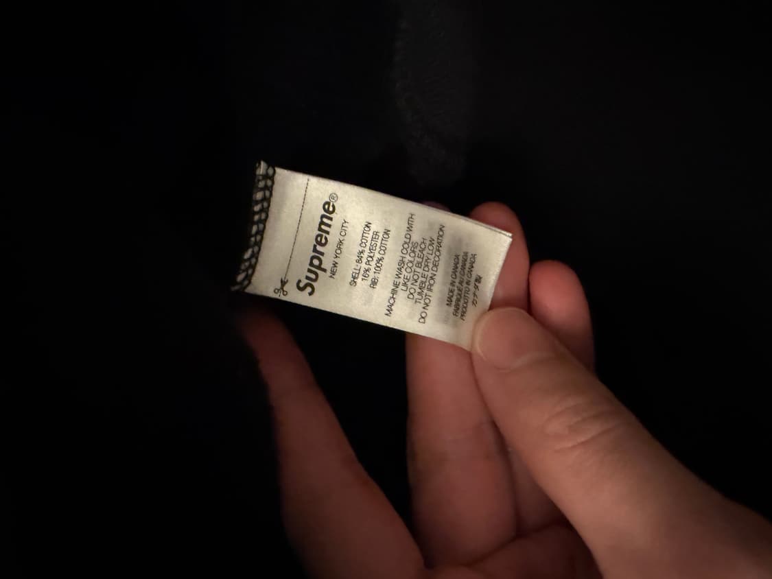 슈프림 스몰박스로고 크루넥 블랙 M 상품이미지4