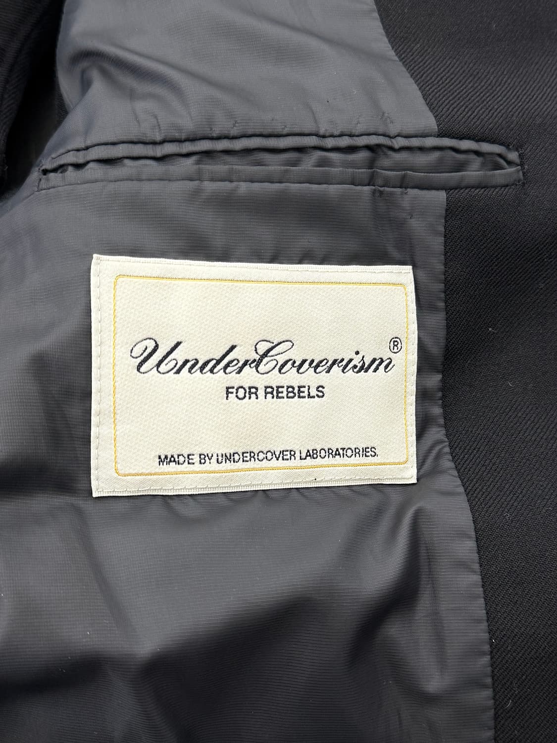 언더커버 리즘 조니오 블랙 히든 후디 다운 패딩 베스트 상품이미지6