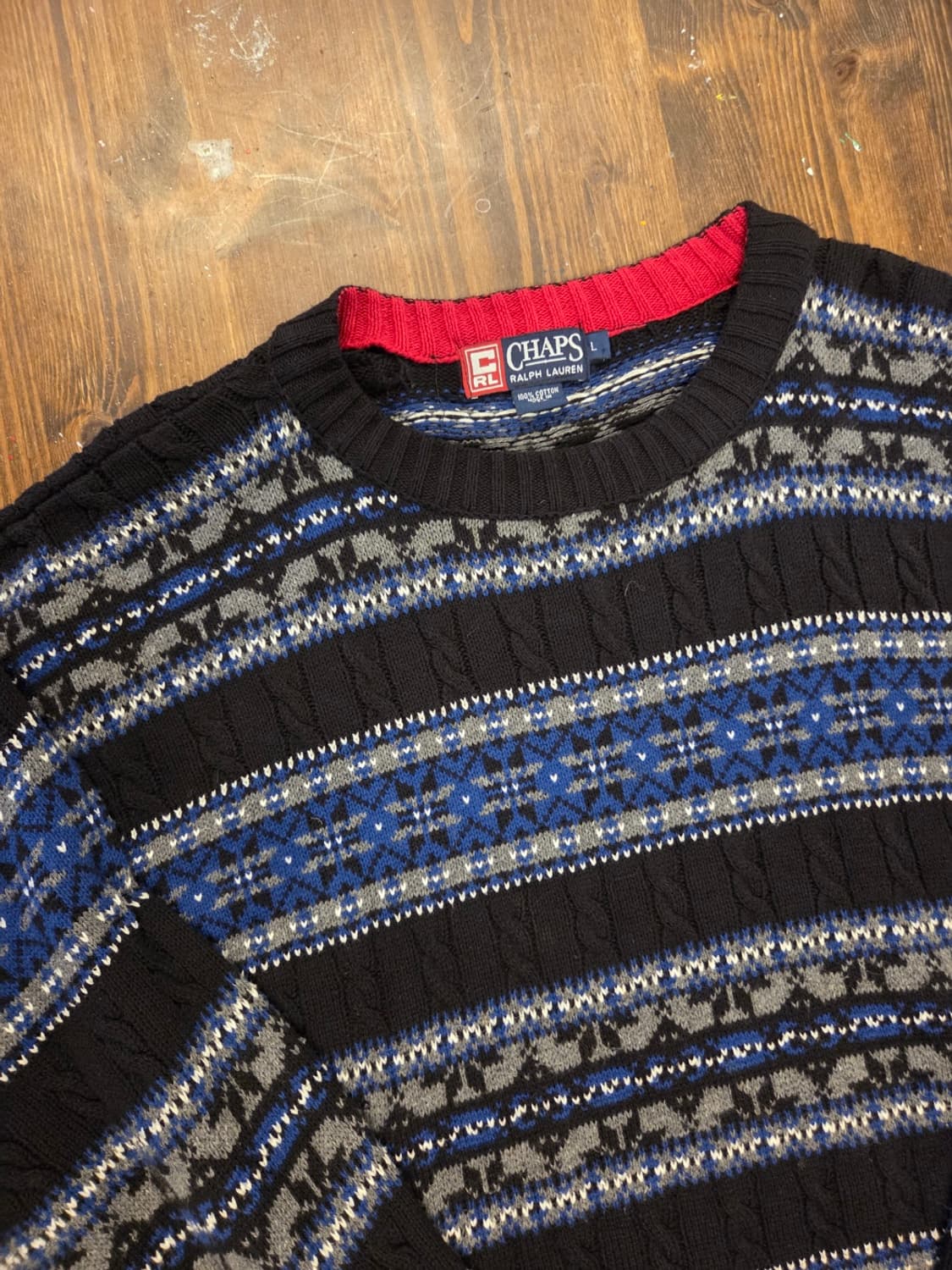 랄프로렌 챕스 페어아일니트 상품이미지2