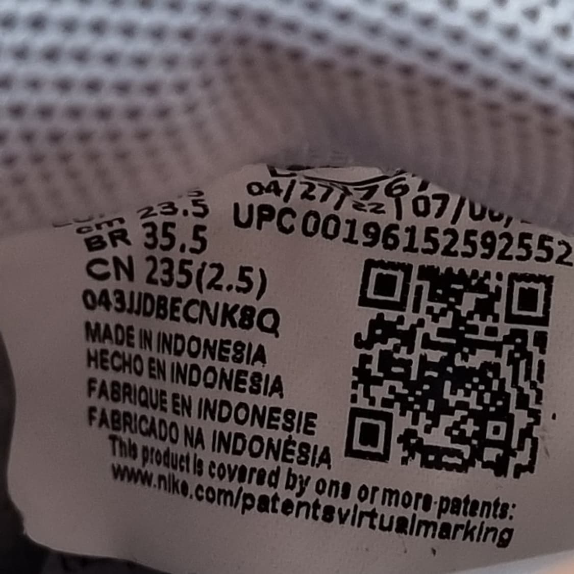 나이키 코트레거시 리프트 여성운동화235  상품이미지6