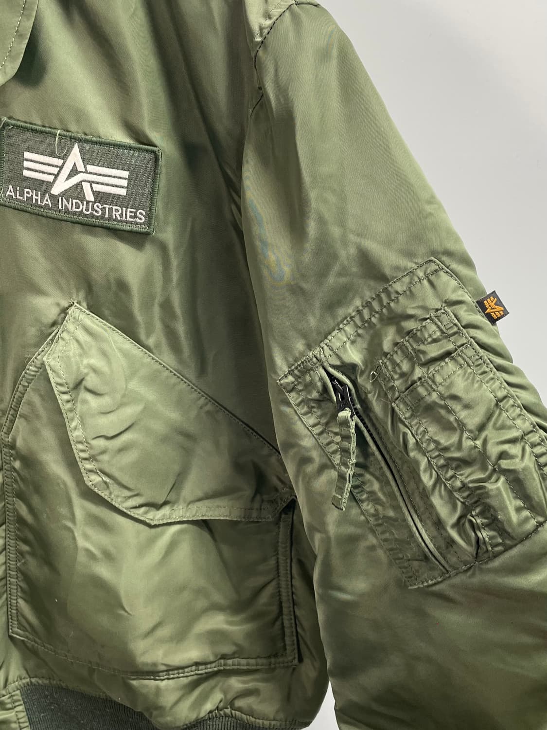 알파인더스트리 CWU 플라이트 봄버 자켓 (on.140) 상품이미지4