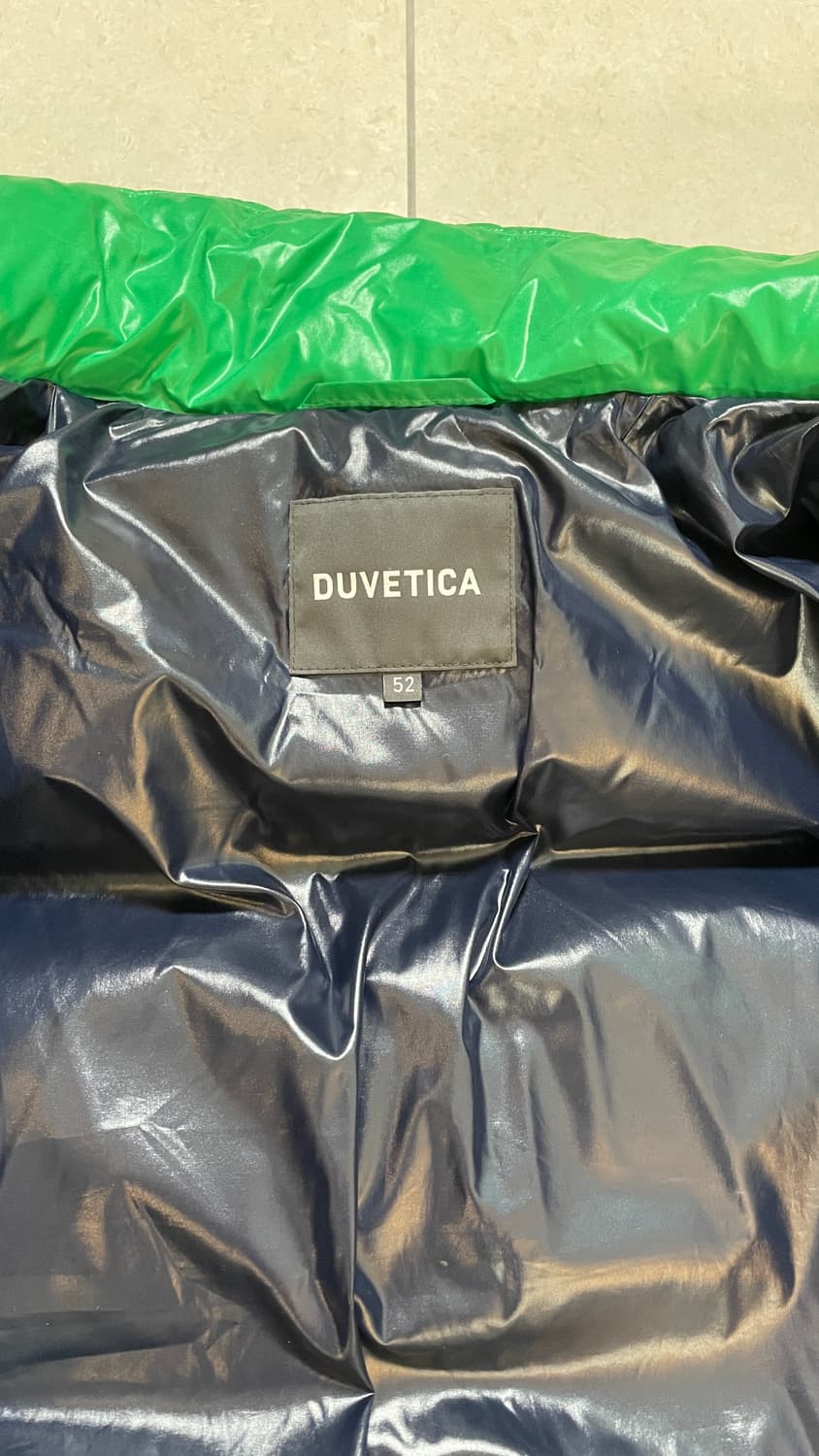 [XL] 듀베티카 디마 구스 다운 패딩 점퍼 그린 상품이미지7