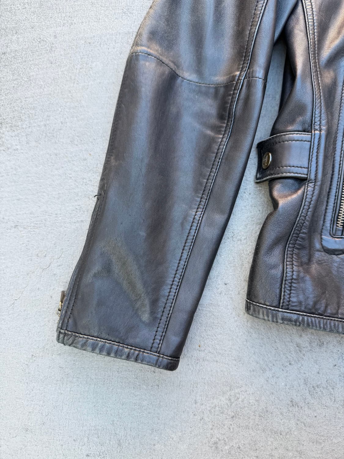 MASSIMO DUTTI 레더 자켓 상품이미지9
