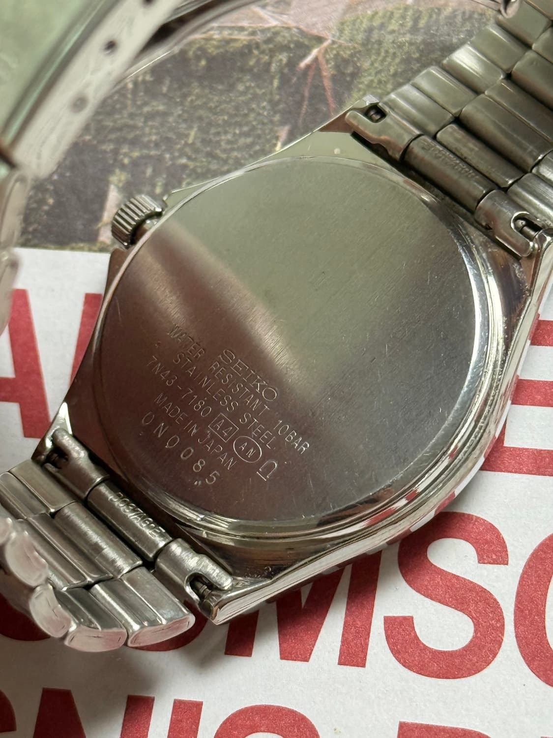 Seiko 세이코 SPRIT 쿼츠 데이 데이트 샌드 블라스트 상품이미지7