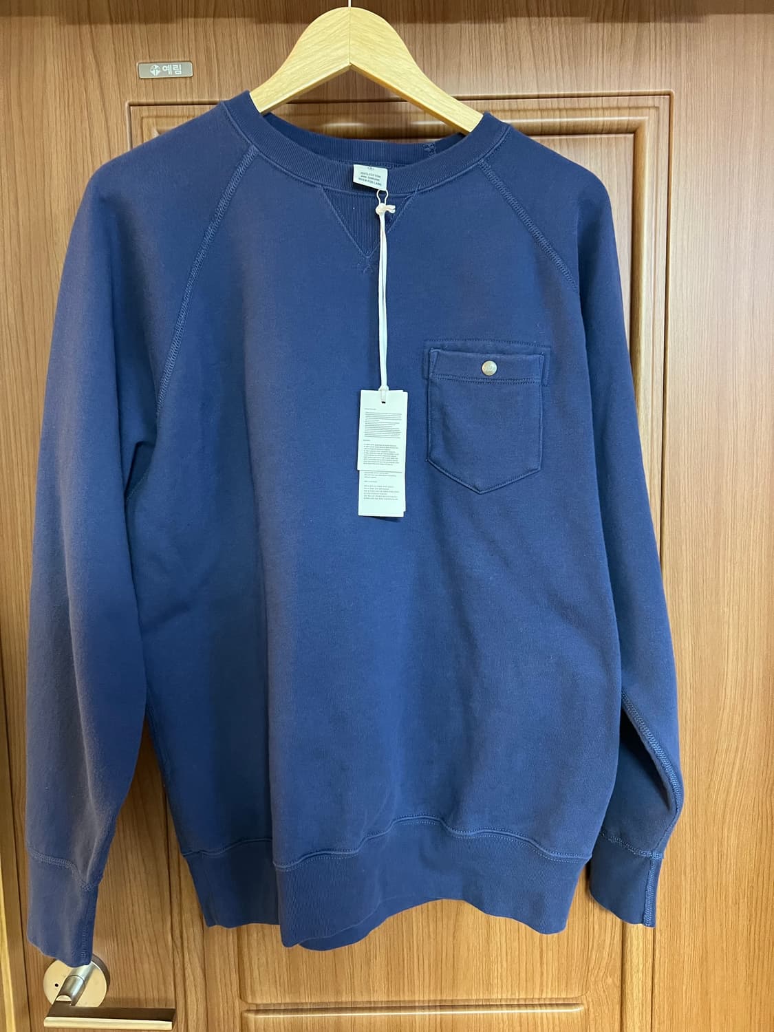 [L]카키스 클럽 크루넥 club crewneck 네이비 상품이미지2