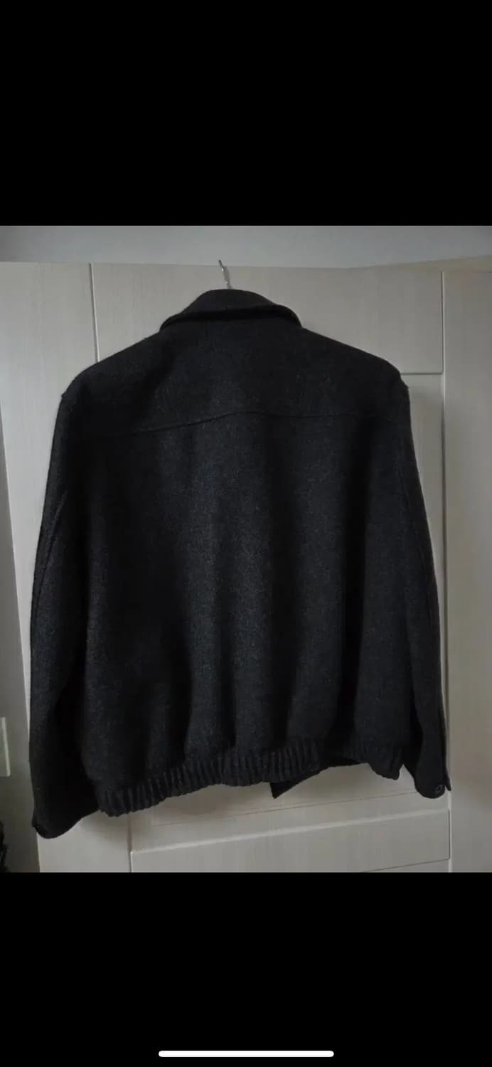 포터리 멜튼울 블루종 2사이즈 멜란지그레이 상품이미지2