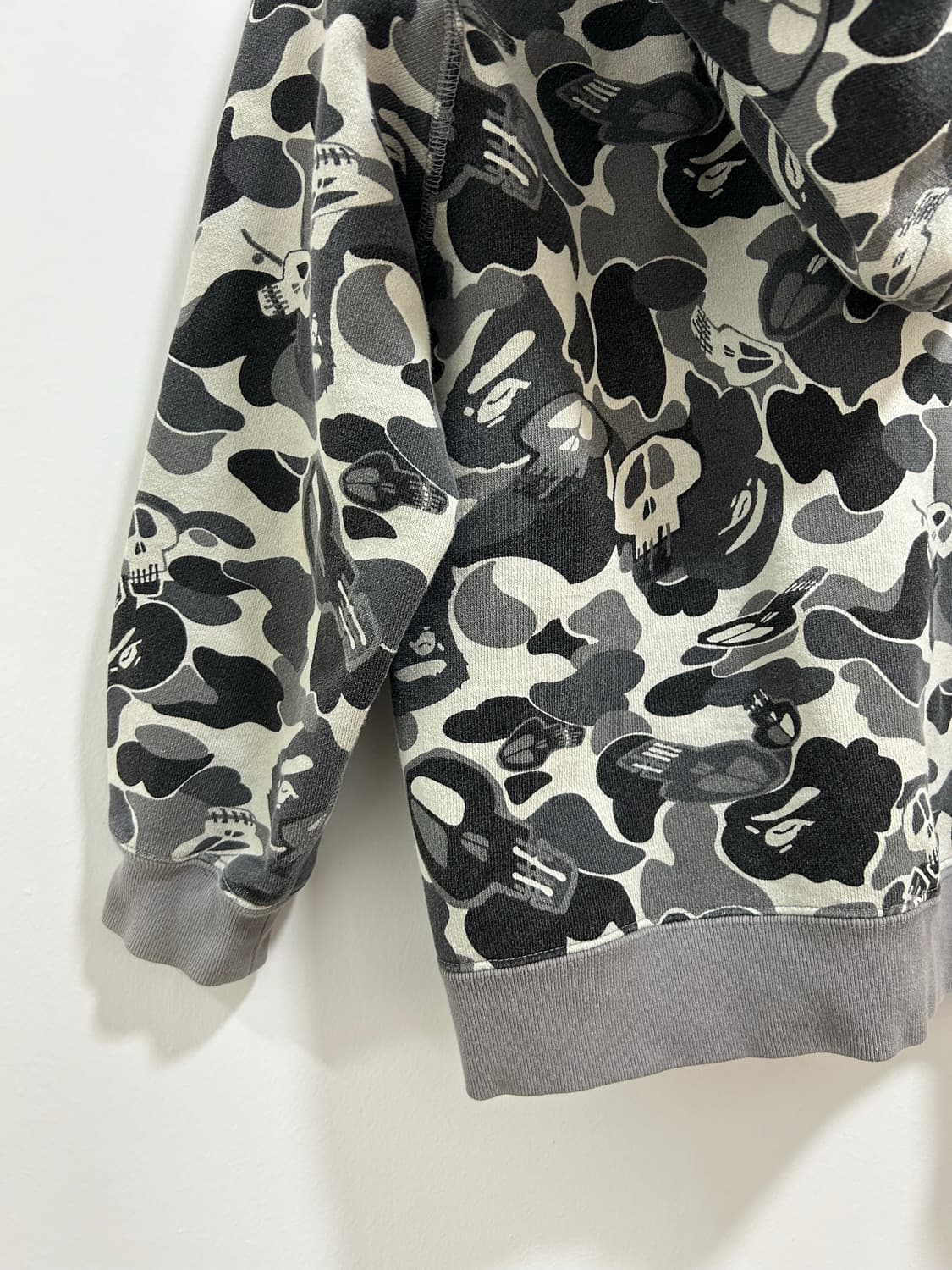 베이프 스투시 콜라보 키즈 후드집업 상품이미지3