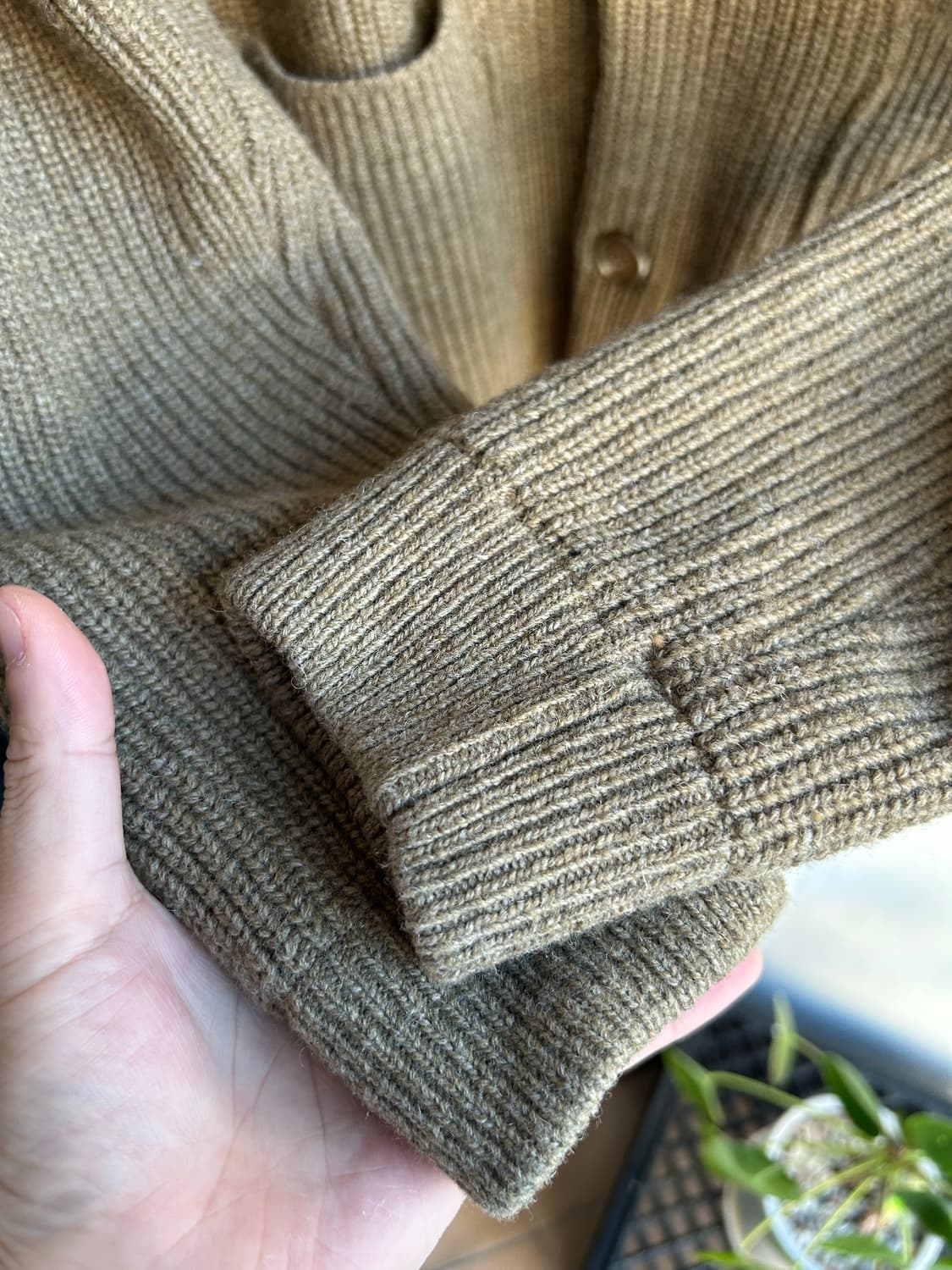 부기홀리데이 울 가디건 상품이미지4