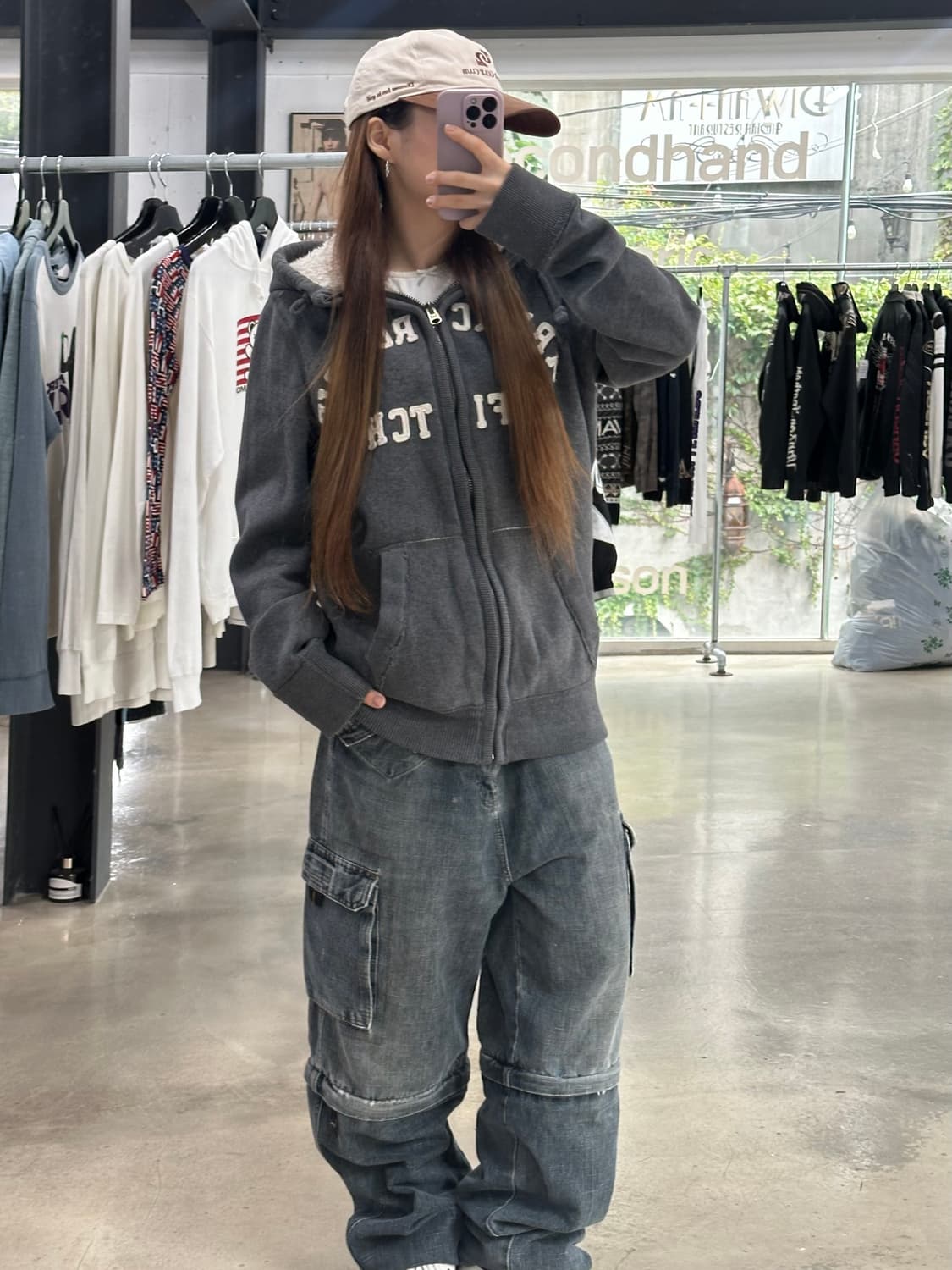 아베크롬비 양털 후드집업  상품이미지2