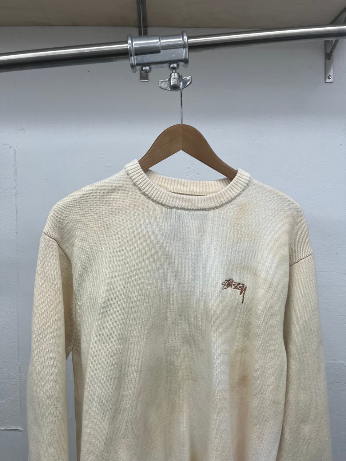 XL) STUSSY CARE LABEL KNIT 상품이미지2