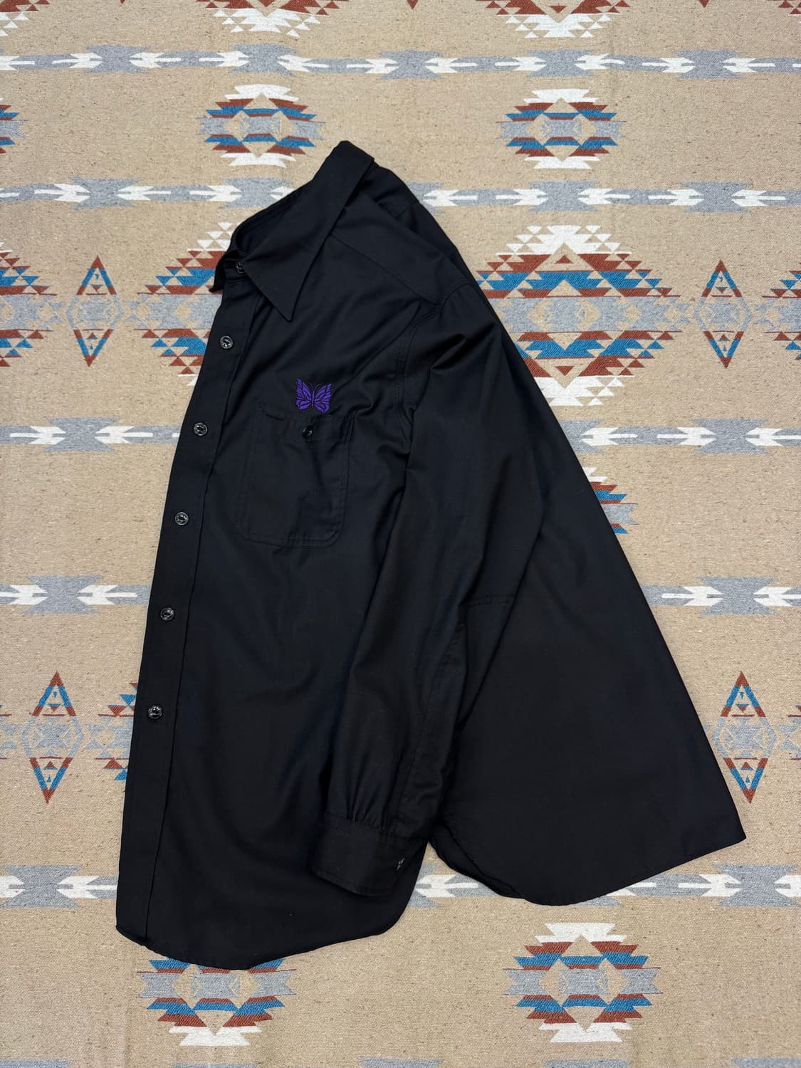 [M] 니들스 워크 셔츠 블랙  상품이미지7