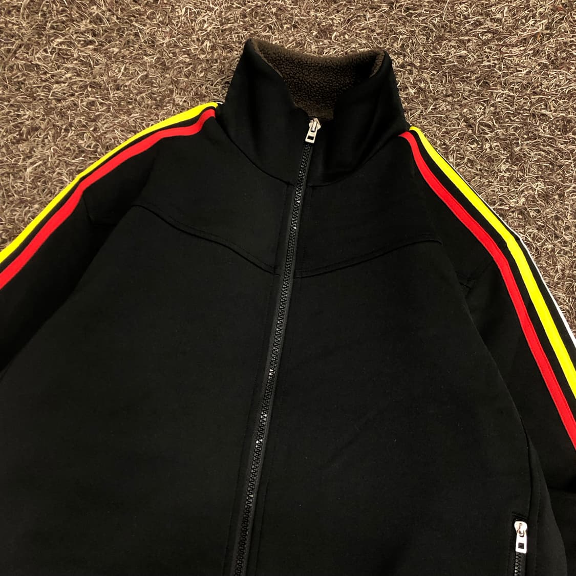 아디다스 백로고 플리스 집업 트랙 자켓  상품이미지2
