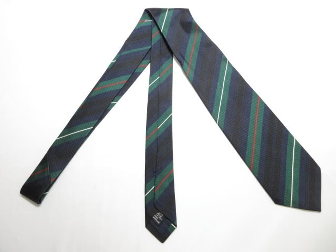 드레익스 실크 체크 넥타이 상품이미지3