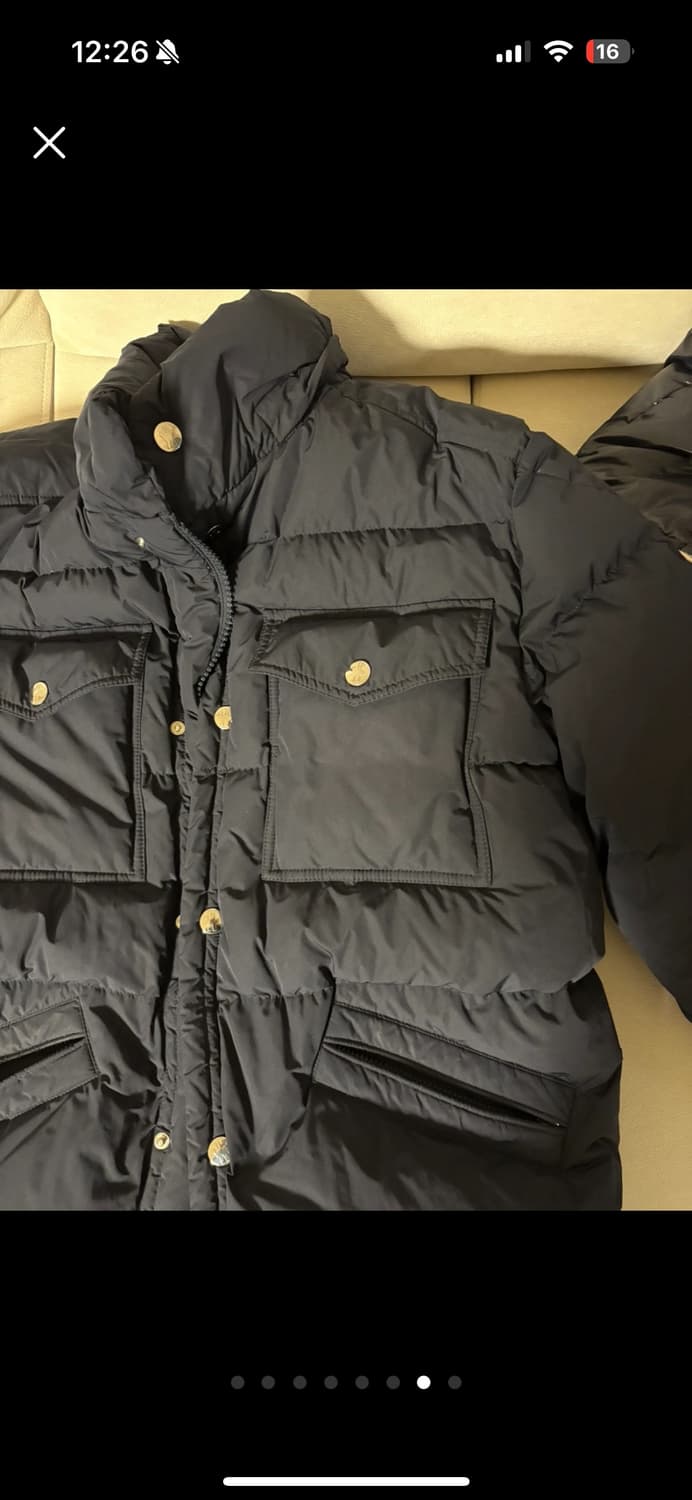 몽클레어 네이비 패딩 상품이미지7