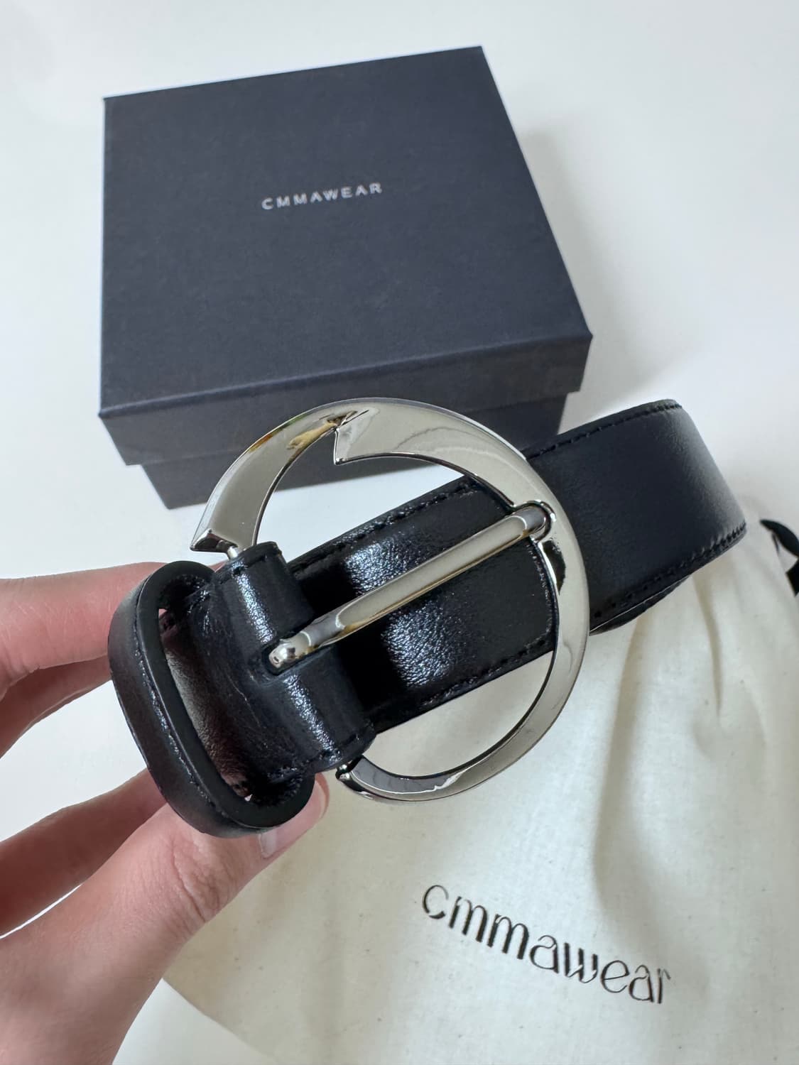 [80] 커마웨어 C logo 벨트 상품이미지5