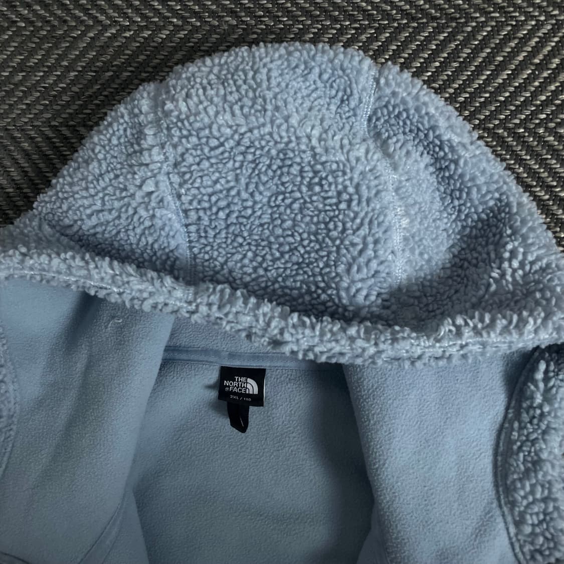 노스페이스 화이트라벨 스노우 플리스 후드 자켓 y 3713 상품이미지5