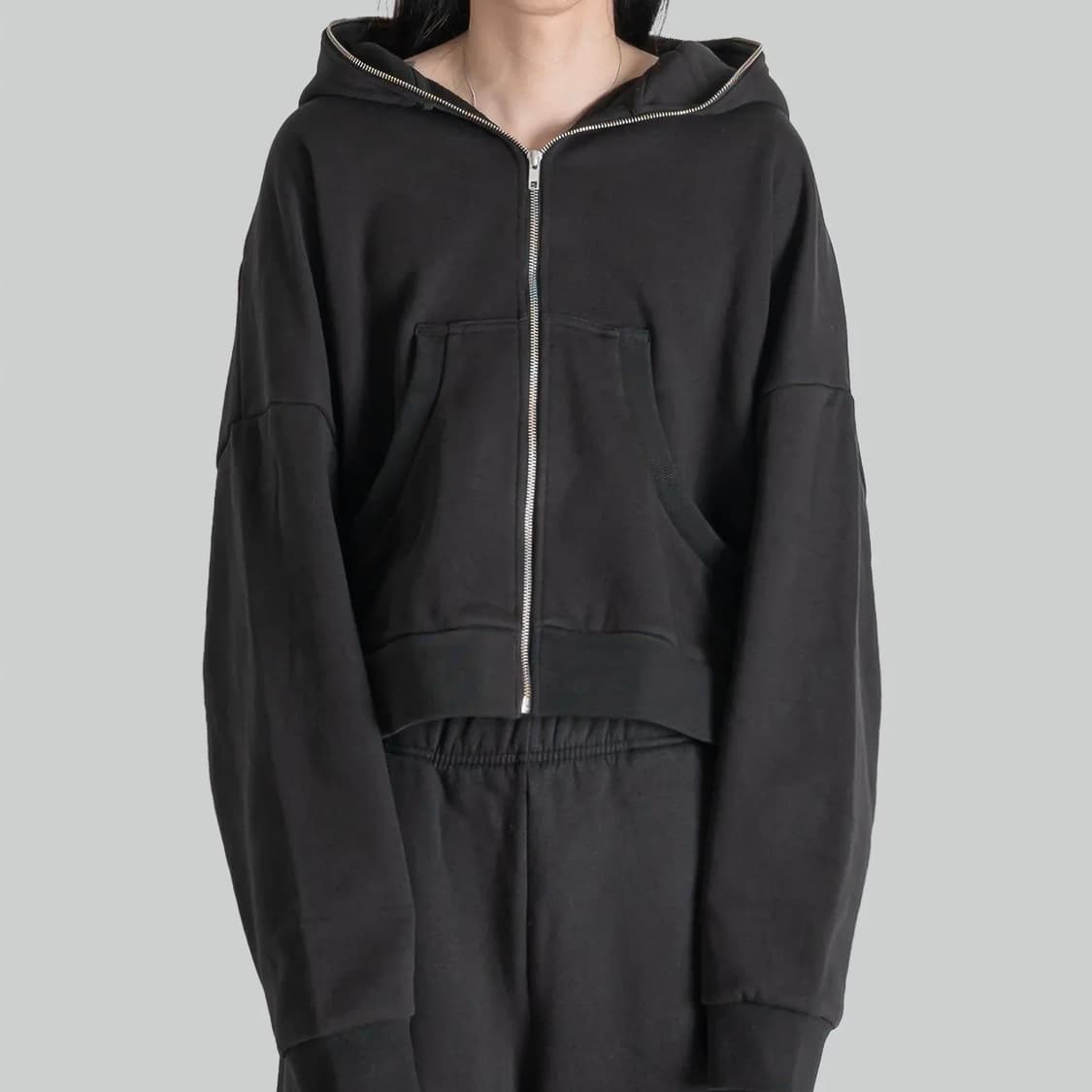 entire studios ETERNAL ZIP soot 이터널 후드집업 상품이미지1
