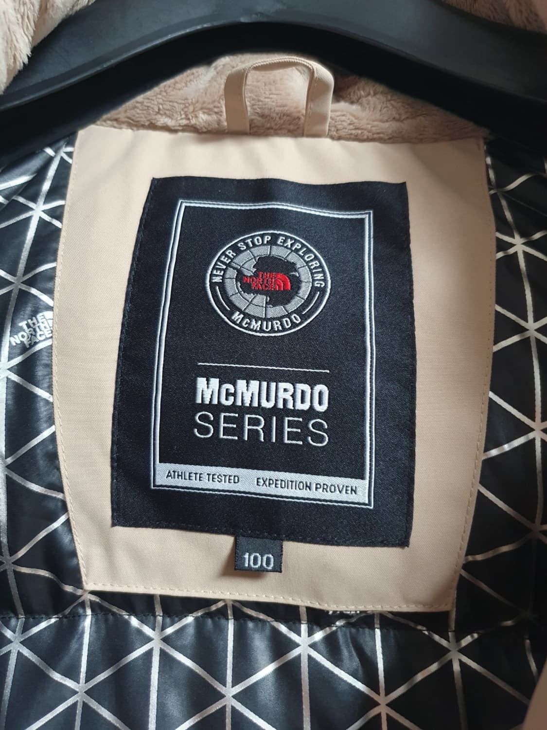 무료배송 노스페이스 구스다운패딩 MCMURDO AIR2 베이지 100 상품이미지8
