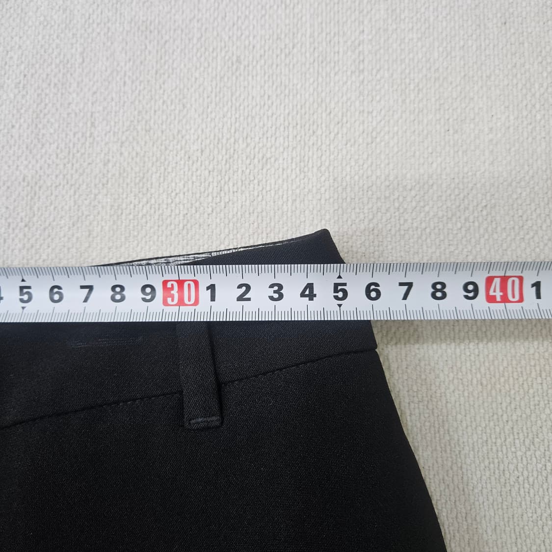 67-95 로엠 여성 블랙 슬랙스  0403Y 상품이미지4