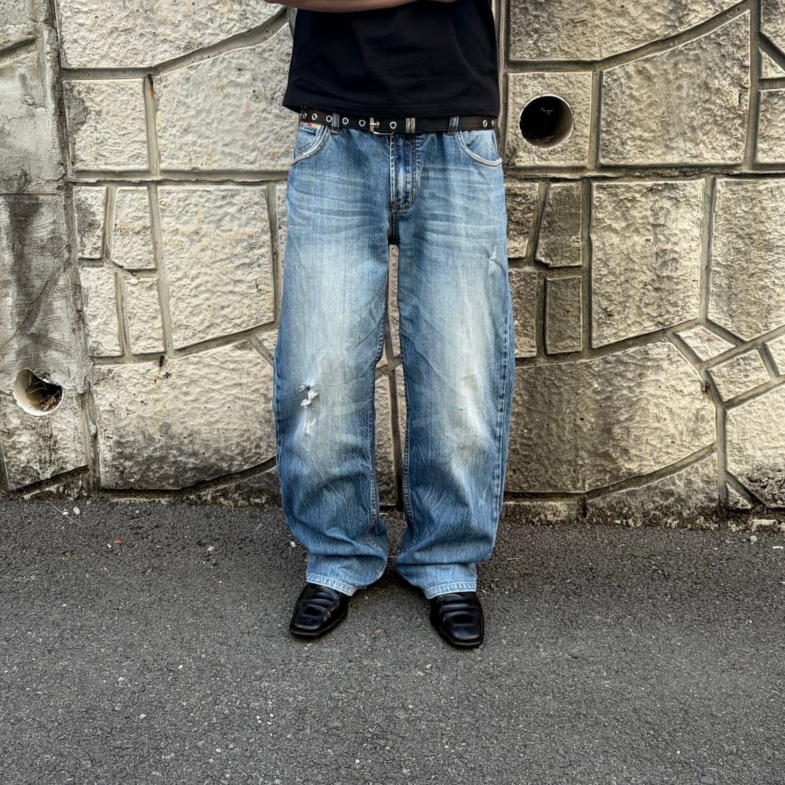 디젤 메이드 인 이태리 빈티지 워싱 데님 팬츠 상품이미지1