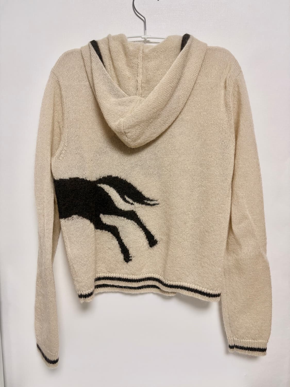 글로니 COZY CRITTER HOODED KNIT/ IVORY / S 상품이미지2