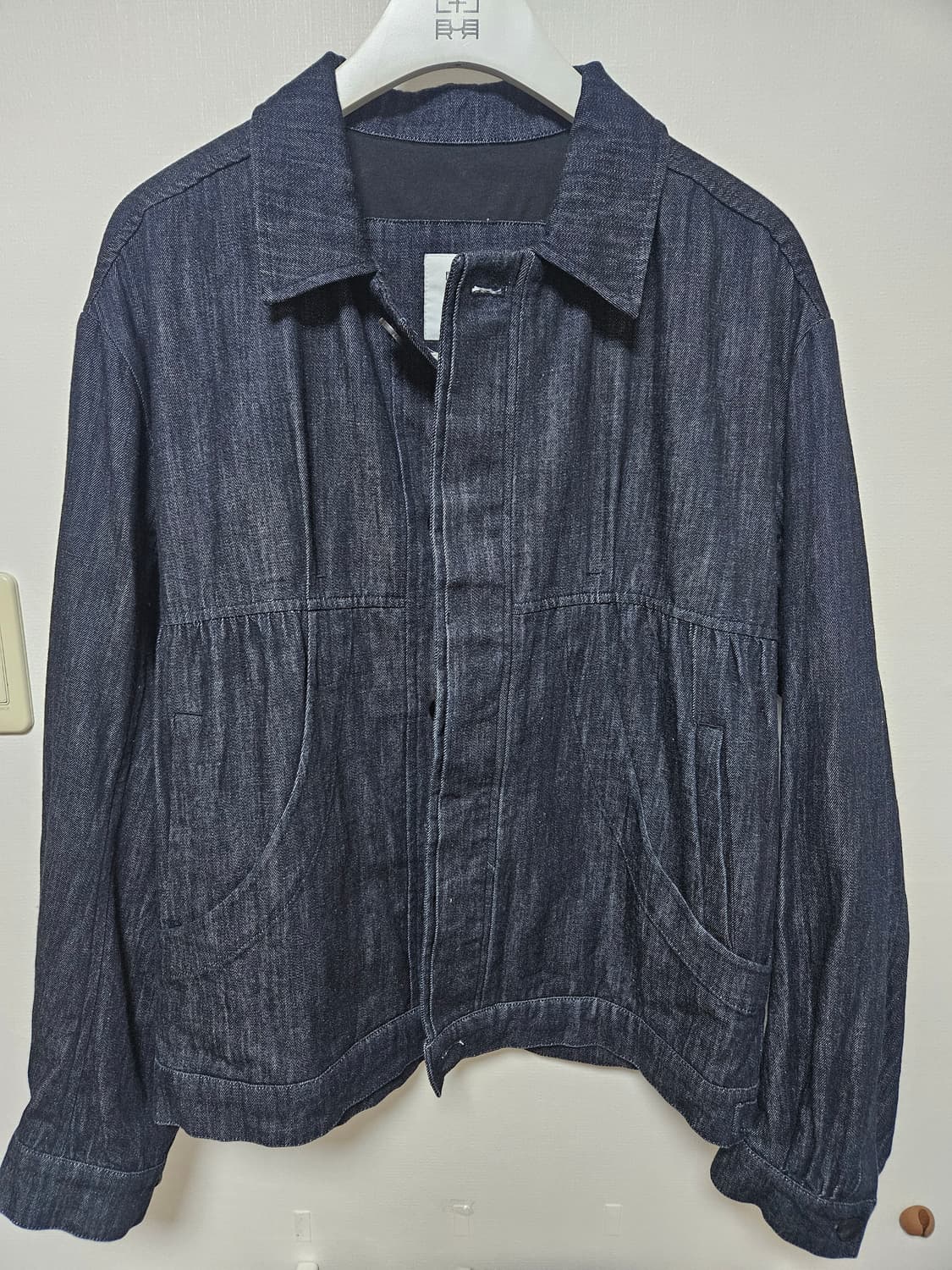 [3] 폴리테루 데님 트러커 인디고 상품이미지1