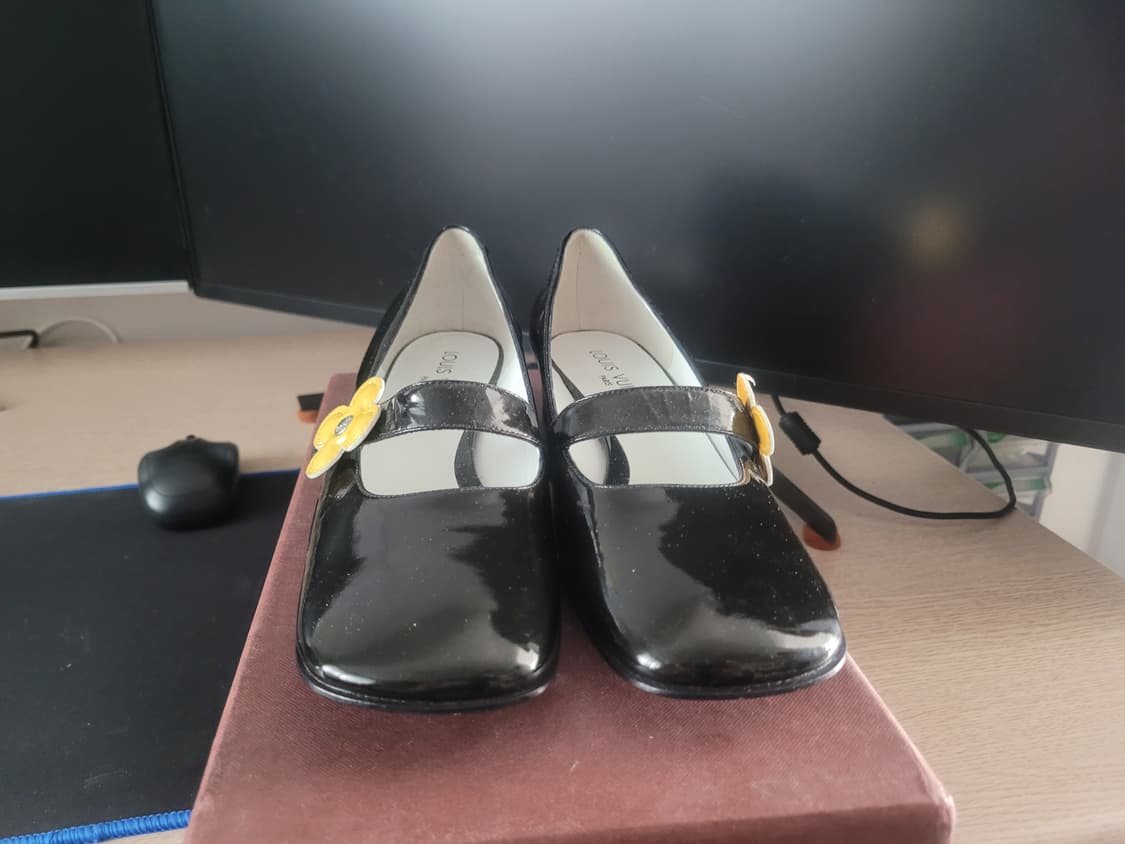 louis vuitton 루이비통 메리제인 꽃무늬 구두 슈즈 36 상품이미지2