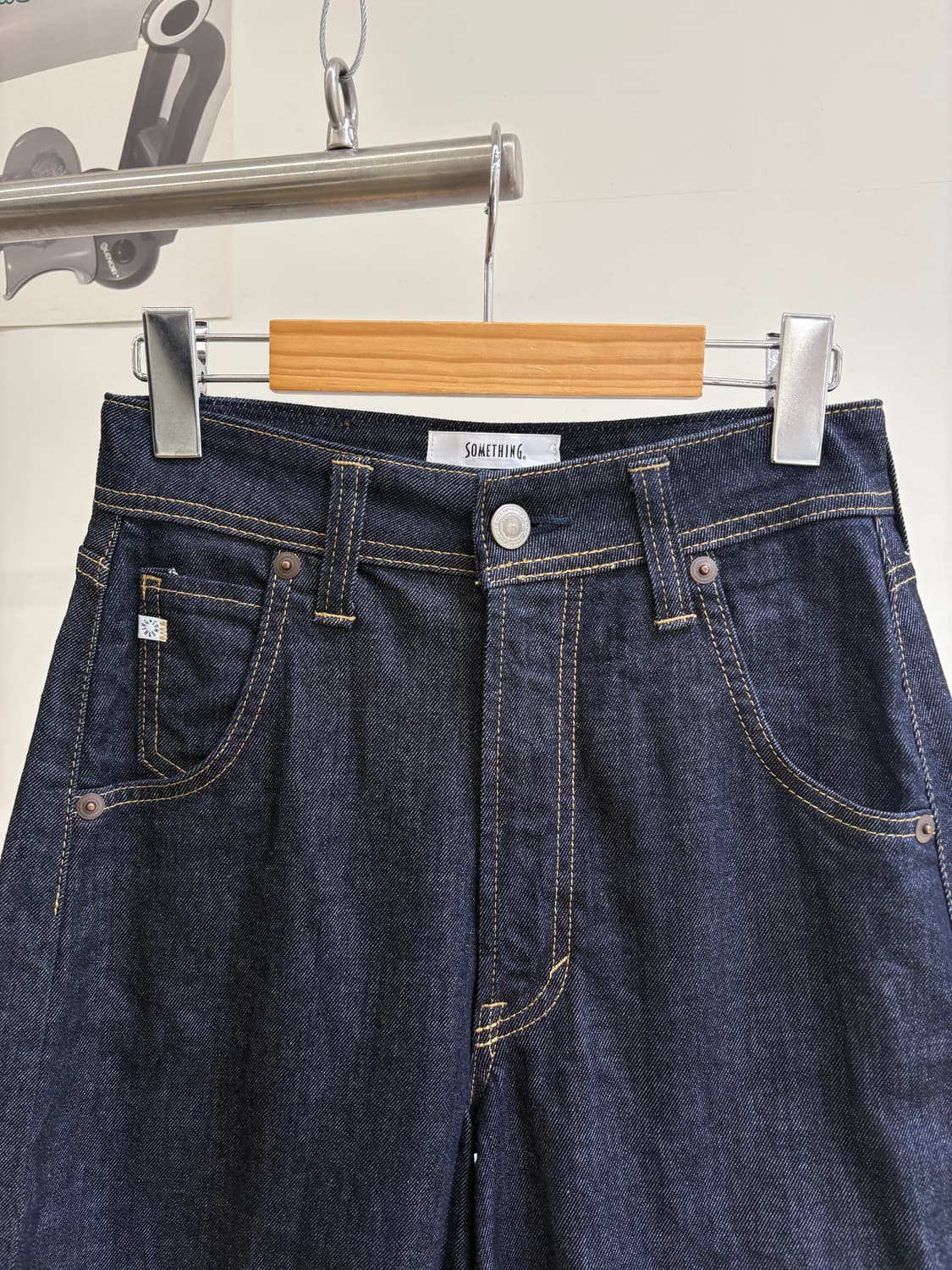 SOMETHING (Made in Japan) 데님팬츠 상품이미지2