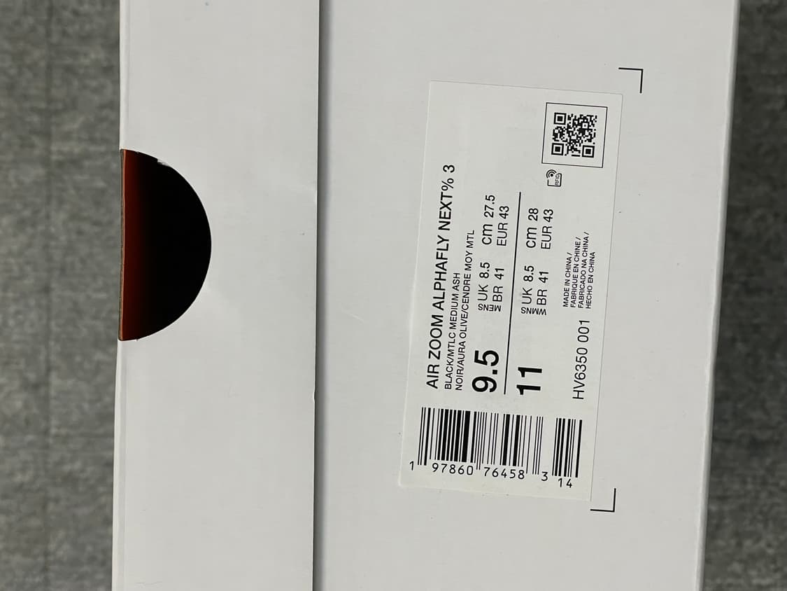 나이키 러닝화 알파플라이3 275 the sting 스타피쉬 상품이미지7