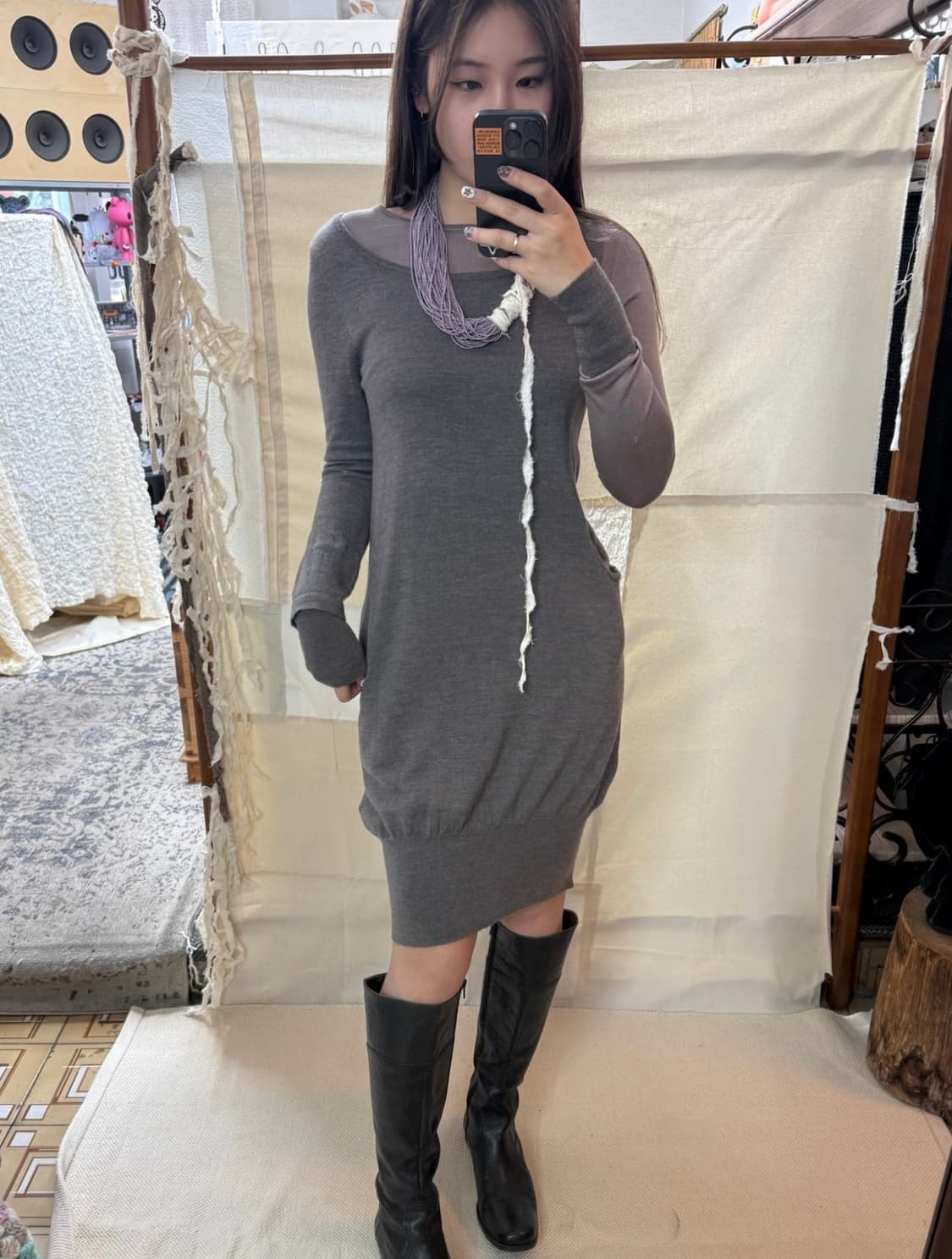 marc by marc jacobs 레이어드 원피스 상품이미지2