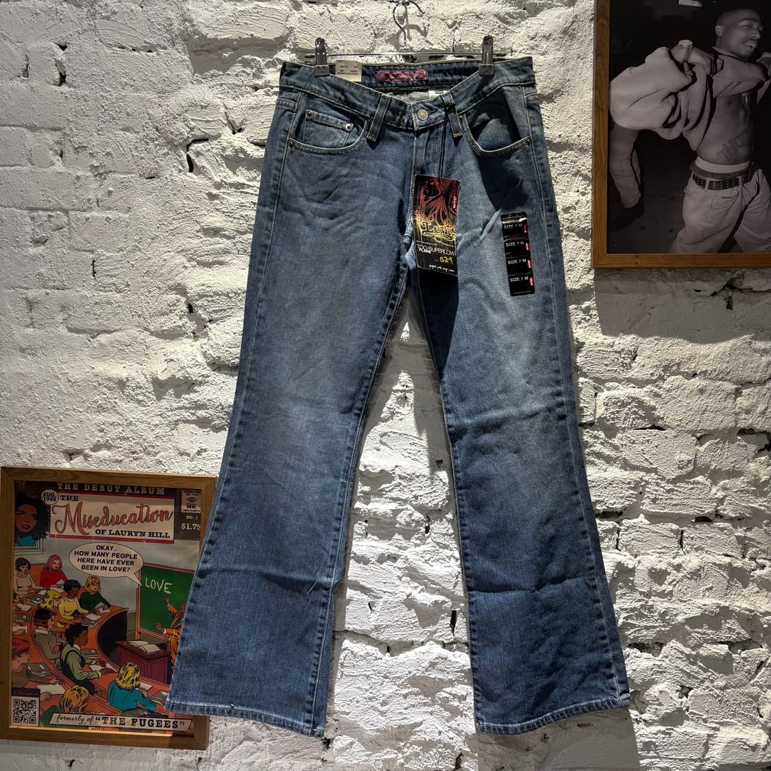 리바이스 데드스탁 524 부츠컷 데님팬츠 슈퍼로우 상품이미지2