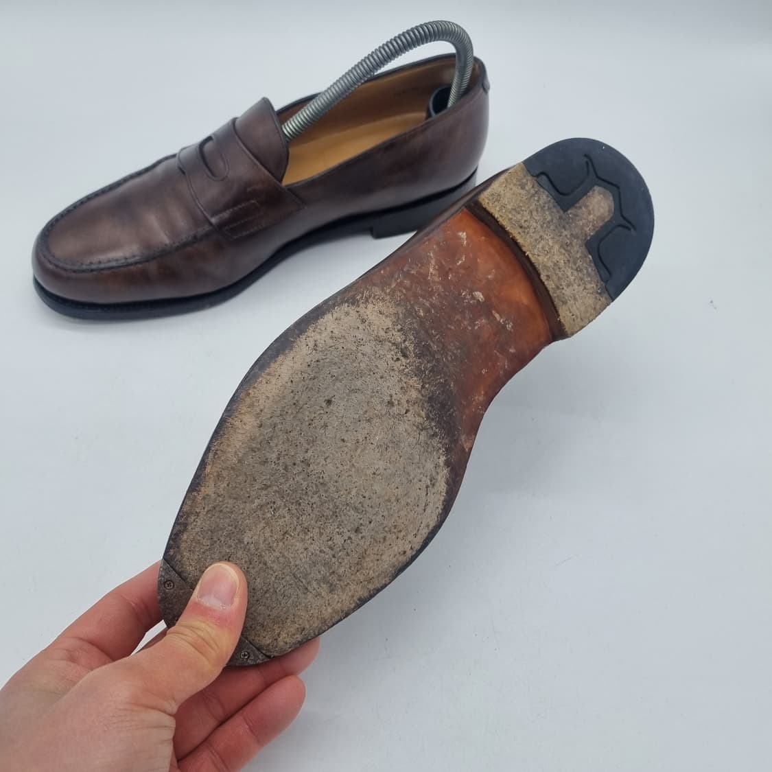 존롭 로페즈 Dark Brown Museum Calf 255mm 상품이미지3