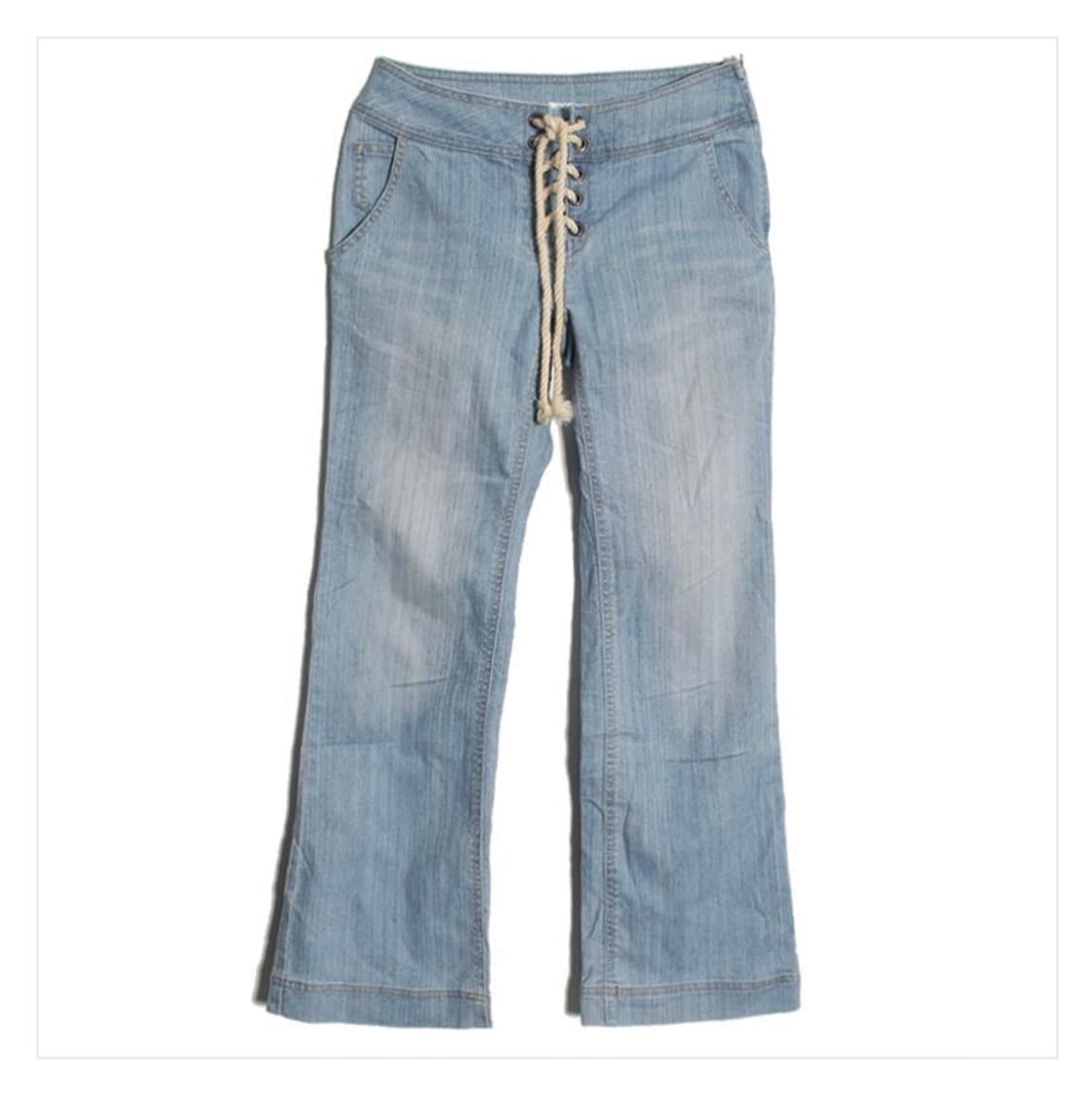 eyelet denim pants 33(26inch) 상품이미지1