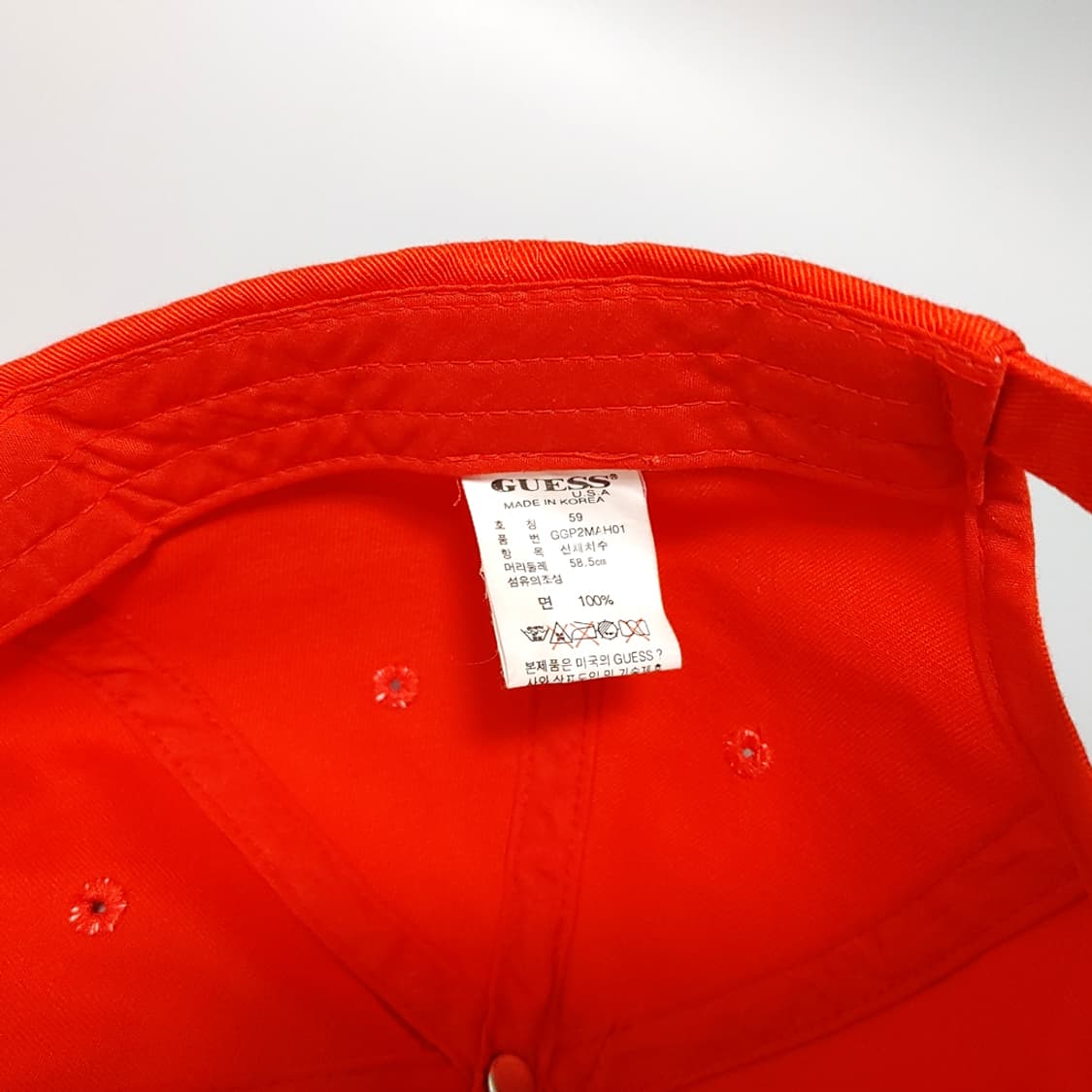 게스 GUESS 정품 모자 K-199 상품이미지6