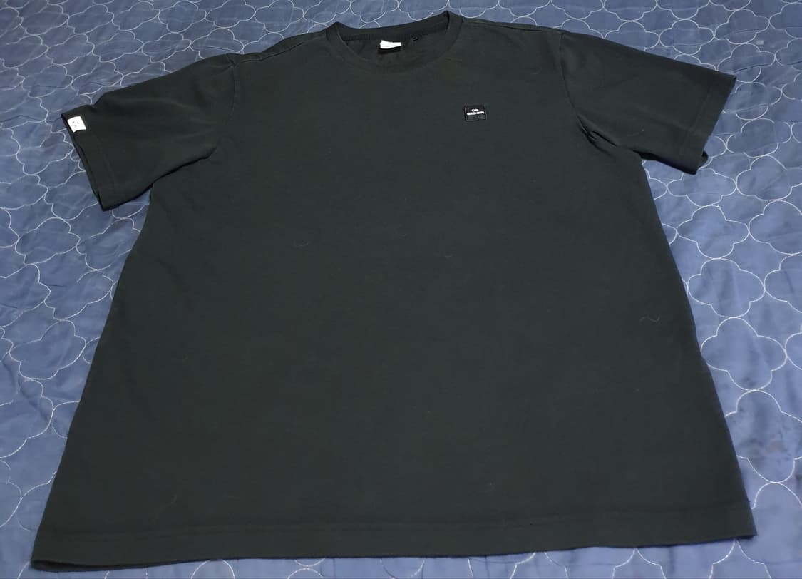 아이더 자수 박스로고 반팔티 블랙 (3XL) 상품이미지1