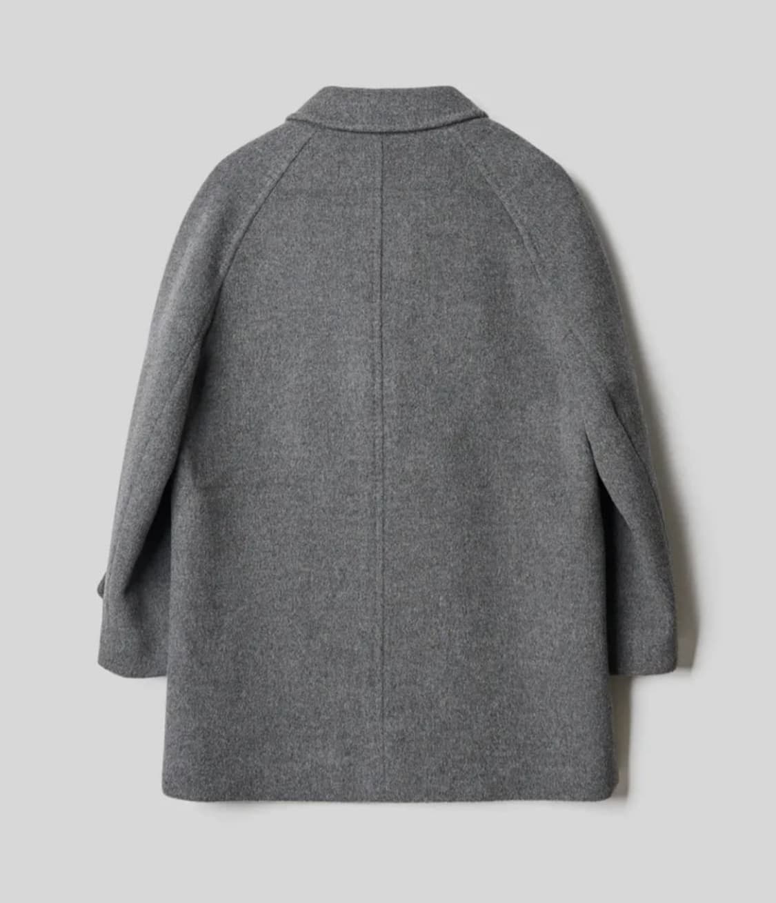 *택포,새상품* 튜드먼트 울 하프코트 멜란지 그레이 S 상품이미지2