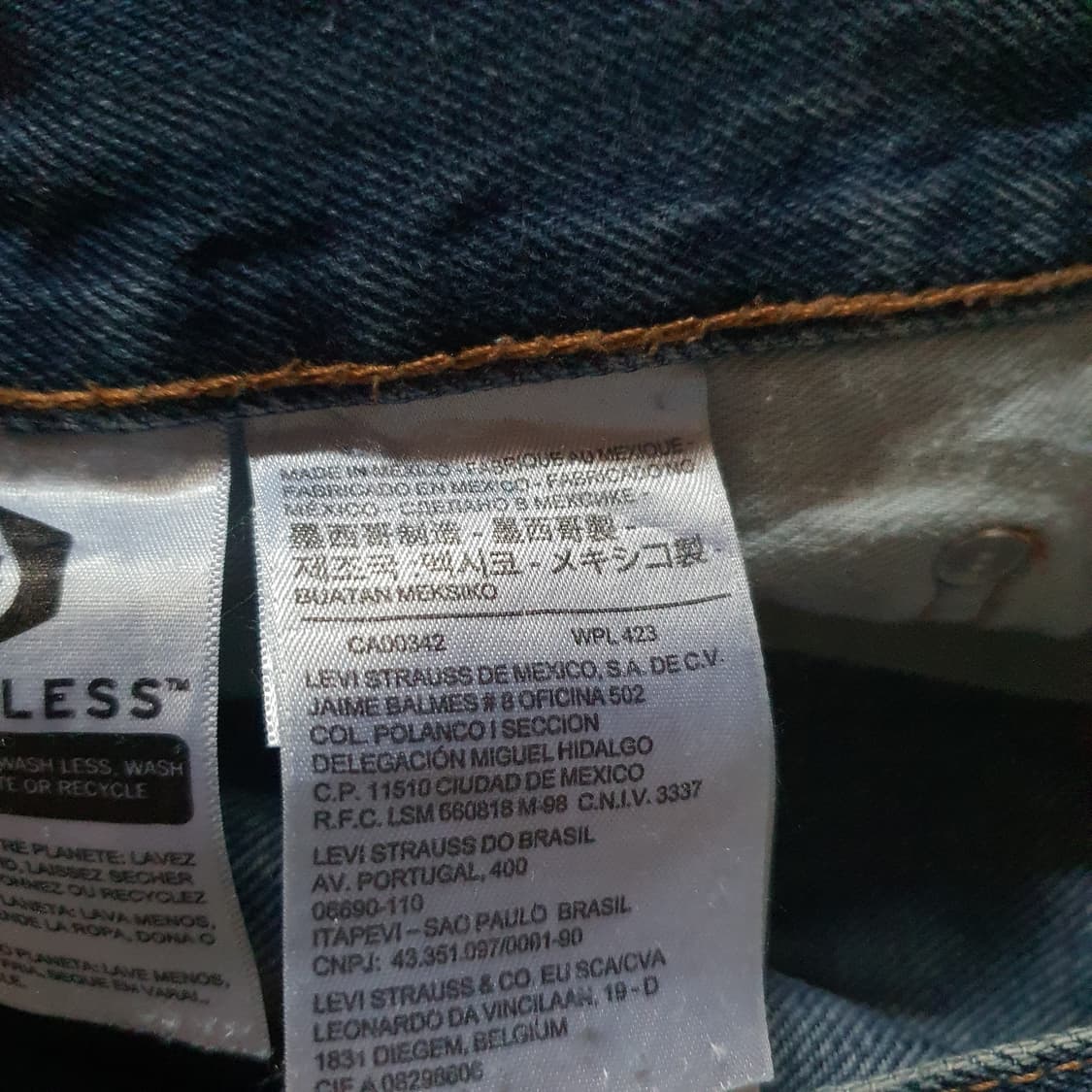 빅사이즈 리바이스 550 빈티지  데님 No.18 상품이미지4