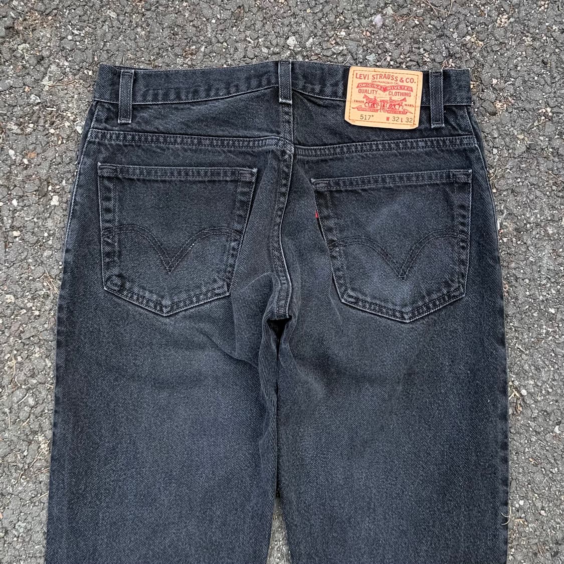 00s 빈티지 리바이스 517 부츠컷 블랙 상품이미지6