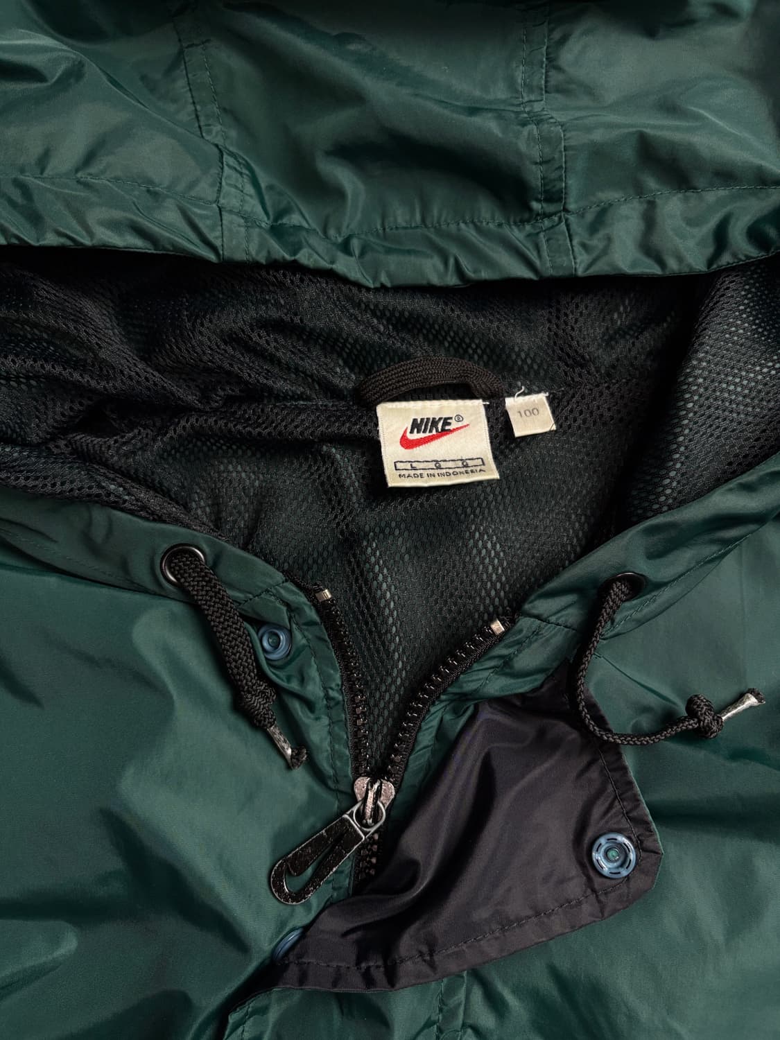 90s 나이키 올드스쿨 빅스우시 배색 박시핏 바람막이 1498 상품이미지4