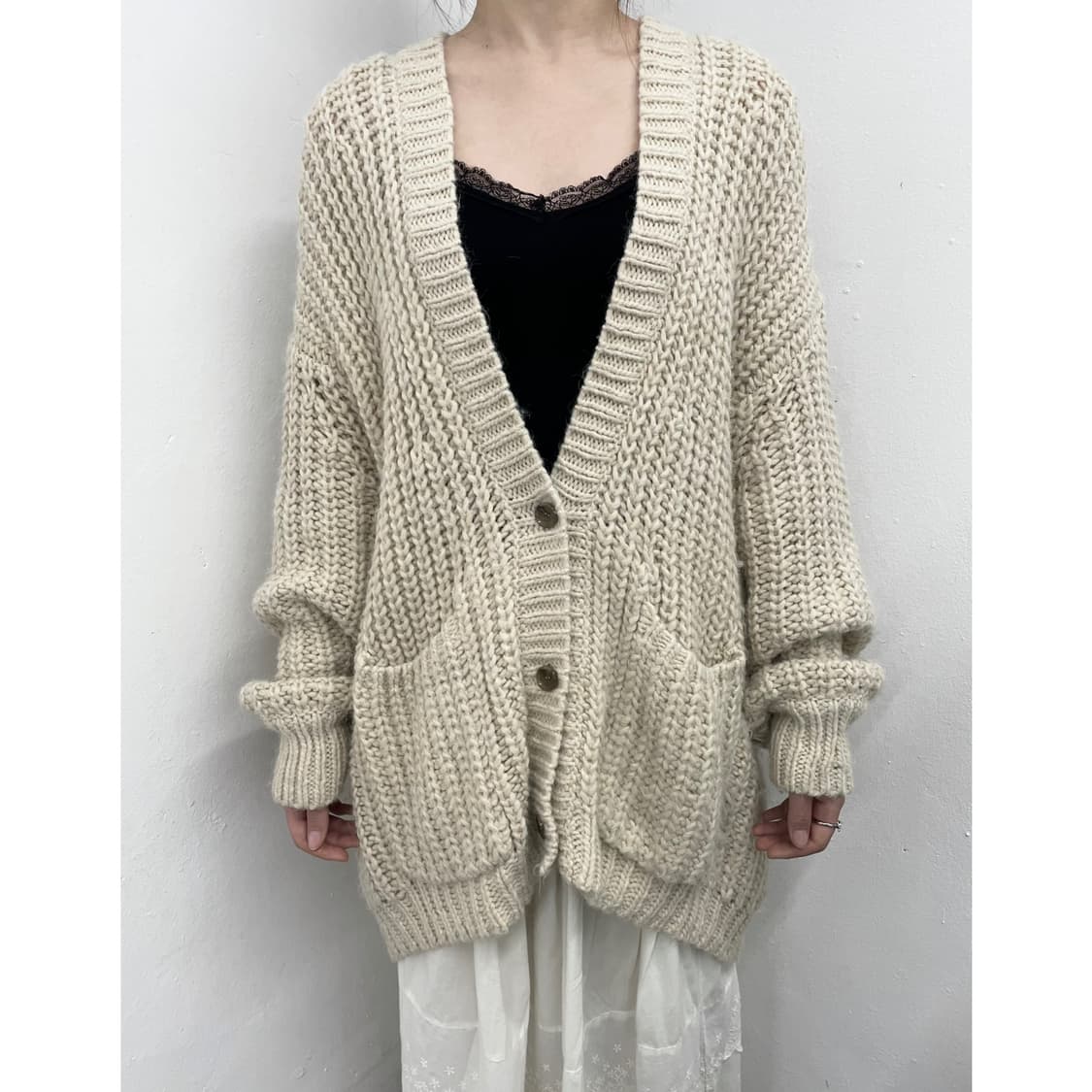 크림 모리 아방 가디건 상품이미지1