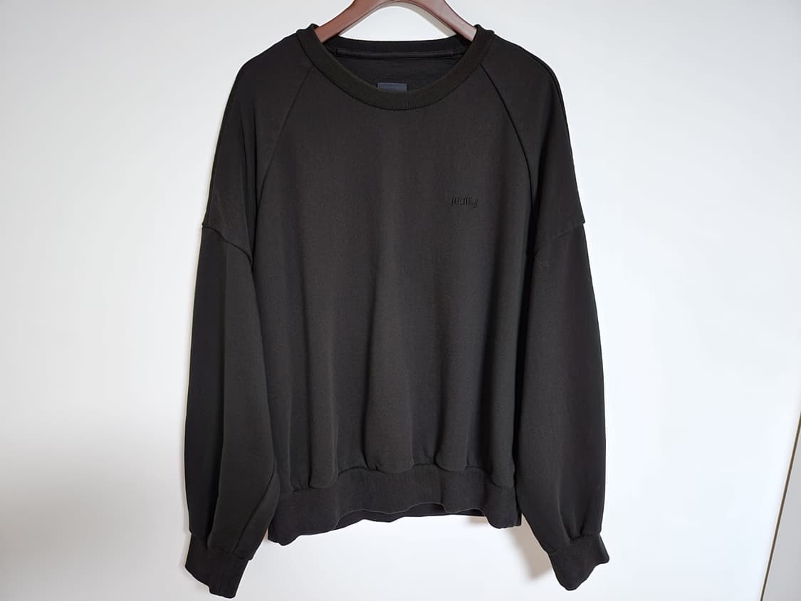 S 준지 블랙 서울 소울 맨투맨 JC1341P305 상품이미지4