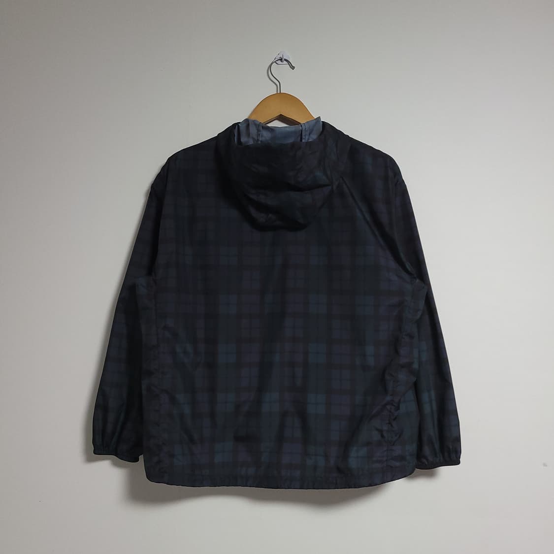 (95) U.S.POLO 폴로아센 체크 후드집업 바람막이 점퍼 상품이미지6